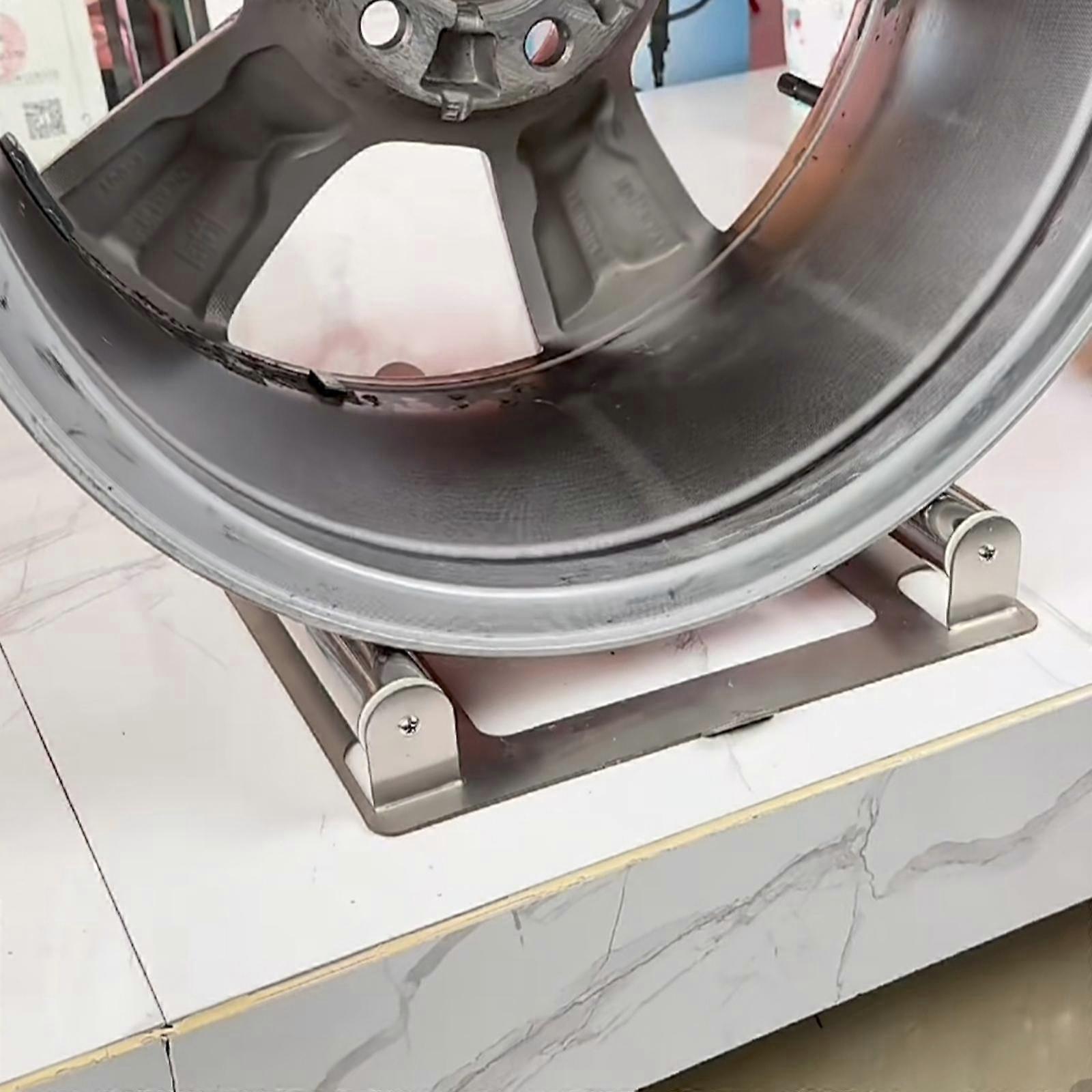 Wheels Rims Stand Steel for Tire Shine Applications Tire Rim Cleaning_qcx — image 4
