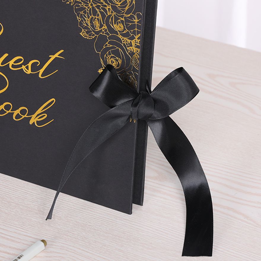 Elegant Guest Book for Wedding Reception, Baby Shower, Birthday and Special Events - Polaroid Guest Book for Sign-in and Photos โ image 2