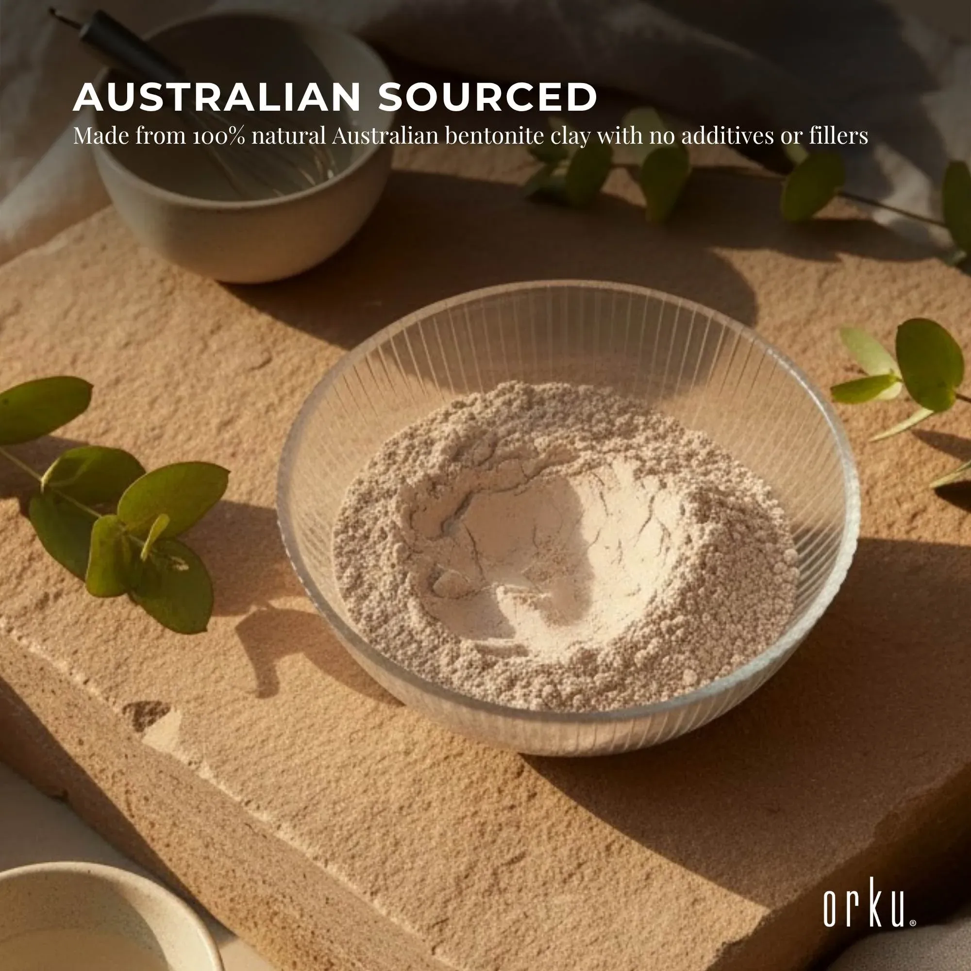 Orku 400g Organic Bentonite Clay Powder Cosmetic Grade Montmorillonite โ image 3