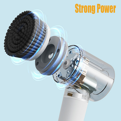 6in1 Electric Spin Scrubber Cordless Rechargeable Cleaning Brush with 6 Head Kit โ image 5