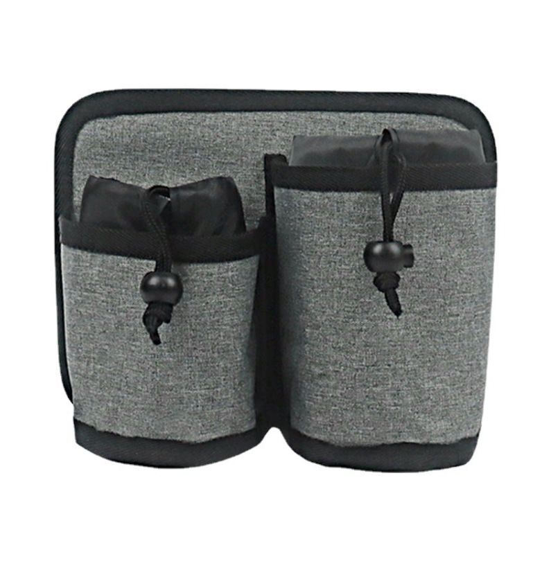 Luggage Cup Holder for Suitcases Free Hands, Travel Accessories, Adjustable for Different Sizes of Coffee Cups, Tourists-Grey