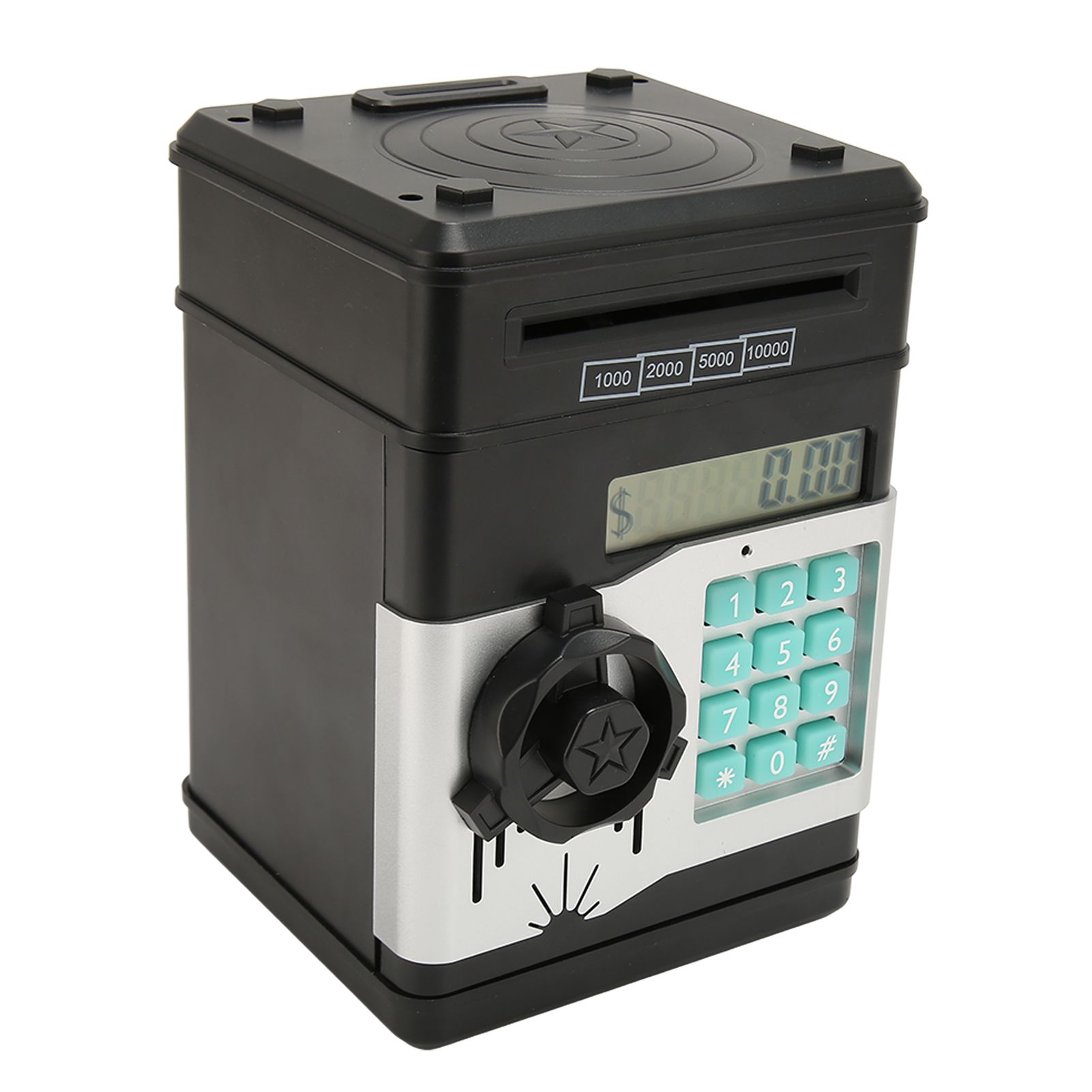 Electronic Coin Money Bank Piggy Bank Cash Coin Can ATM Bank Birthday Halloween Christmas Gifts Boys Girls Children Toys Second Generation USD โ image 2