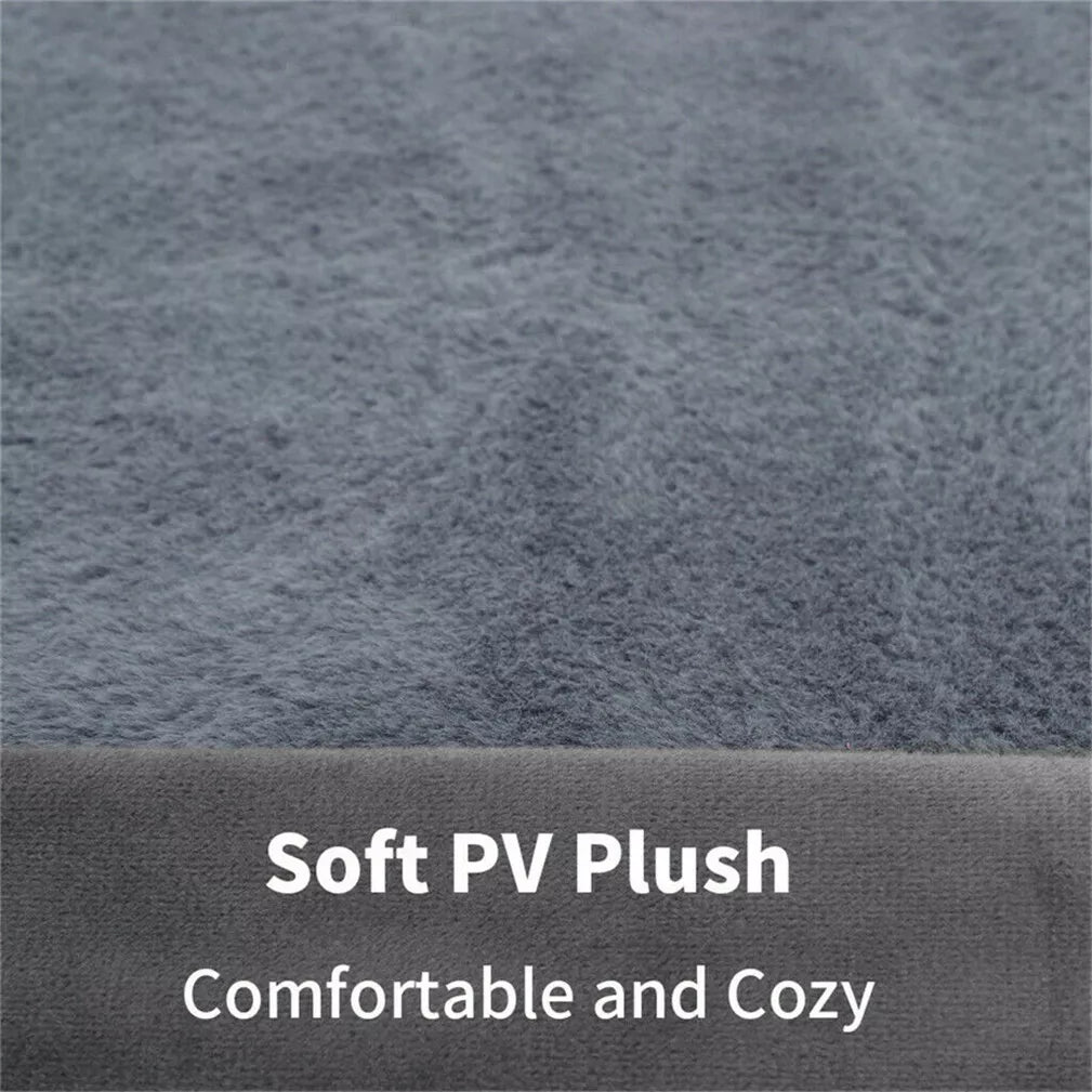 Large PawfectFriend Orthopedic Dog Bed 3-Side Comfort Bolster Padded Calming Mattress Bed with Removable Cover — image 3