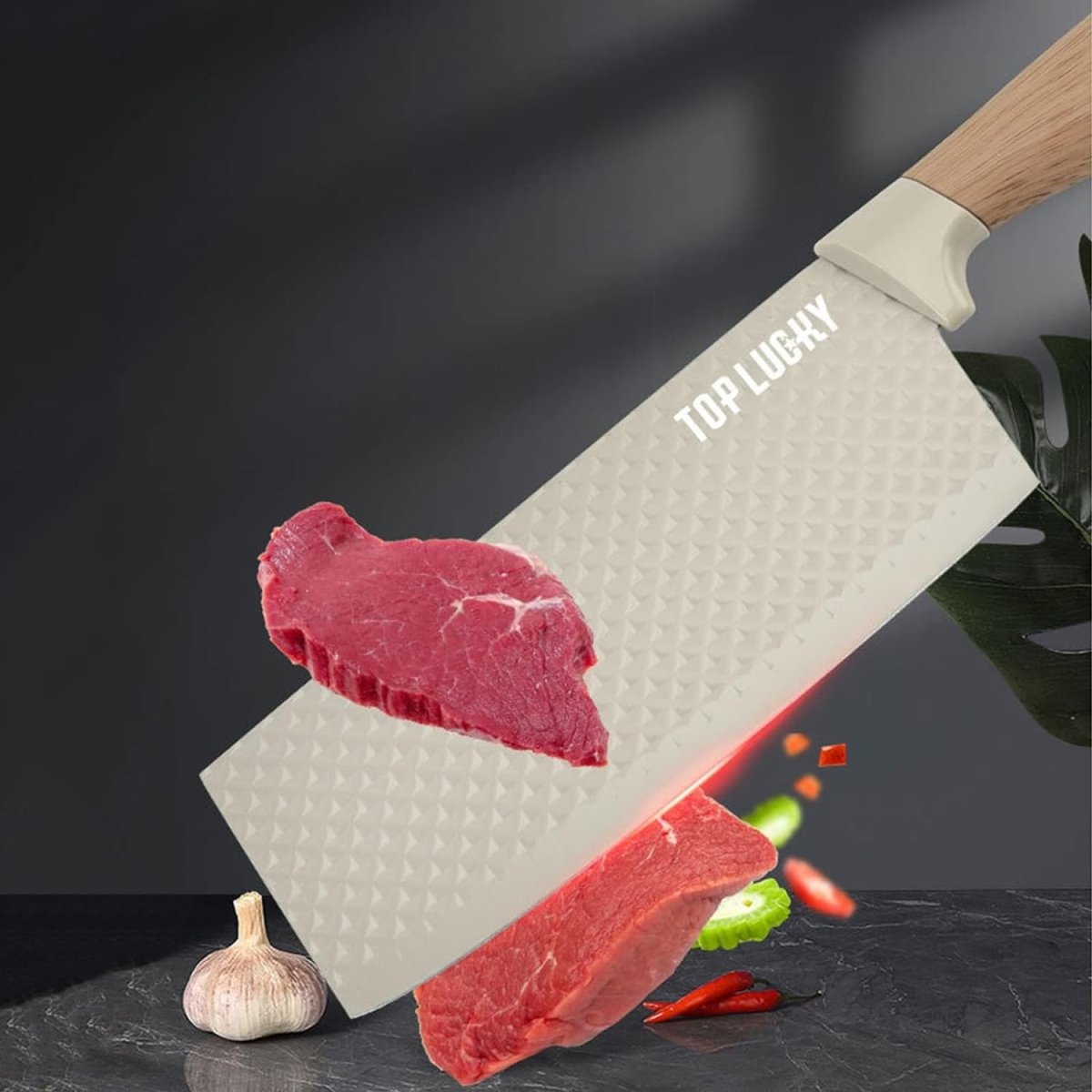 6-Piece Kitchen Knife Set Non-Stick Stainless Steel Blades with Universal Knife Block โ image 5