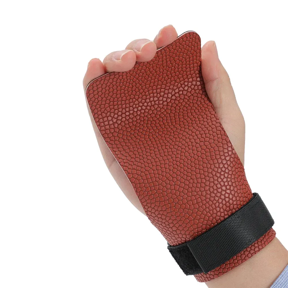 Basketball Hand Grips for Pull-ups Cross Training Gymnastics Weightlifting Palm Protector - Black XL β image 6