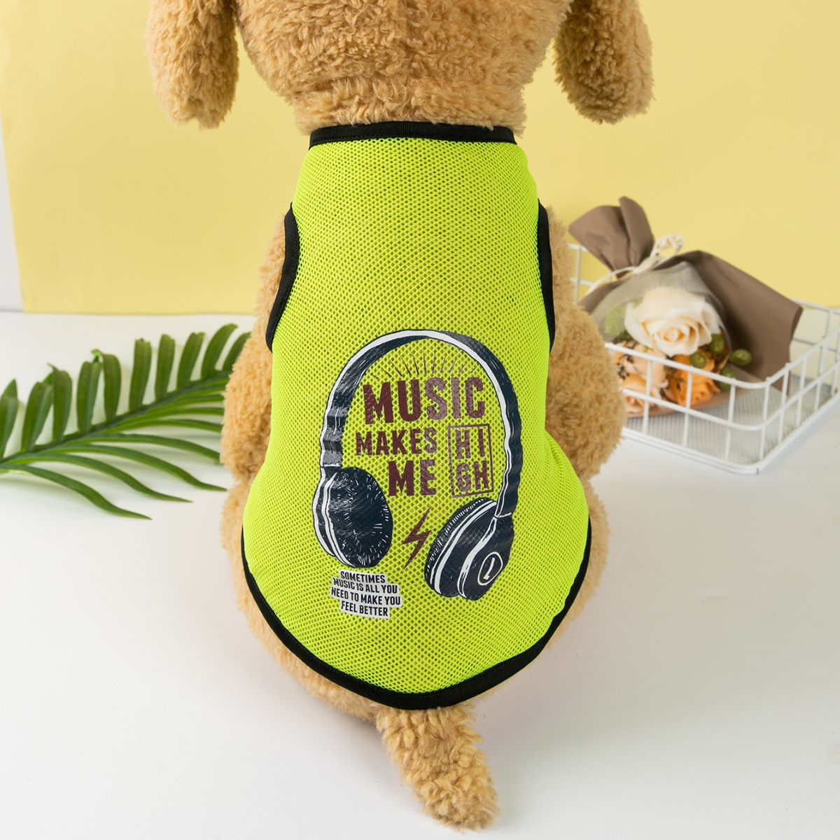 Harry kennel Dog Vest Summer Mesh Polyester Cartoon Mesh vest-dinosaur XL — image 3