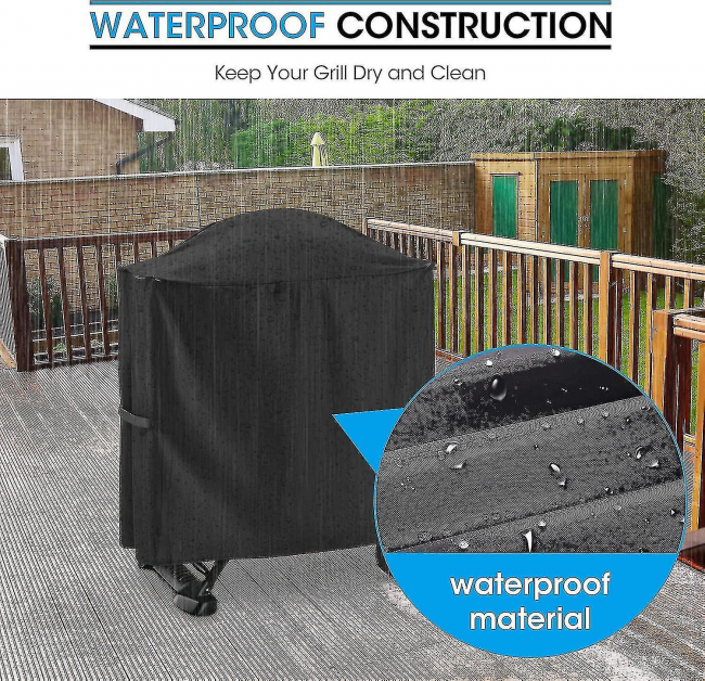 One piece Weber Q1000/Q2000 series cover dustproof, waterproof — image 5