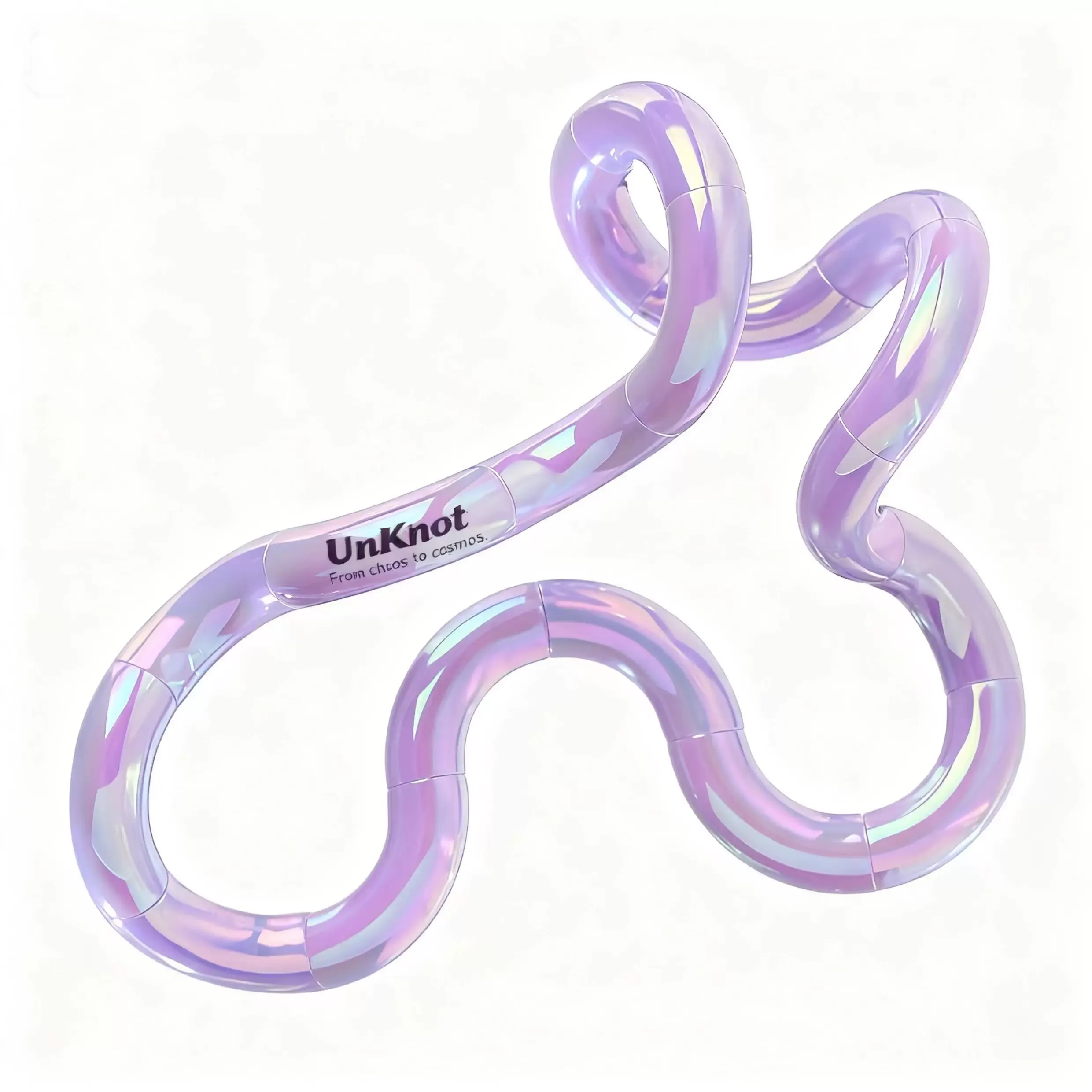 Blue Thermochromic Twist Toy – Sensory Stress-Relief Fidget Tool (TPU + Thermochromic Gel) — image 4