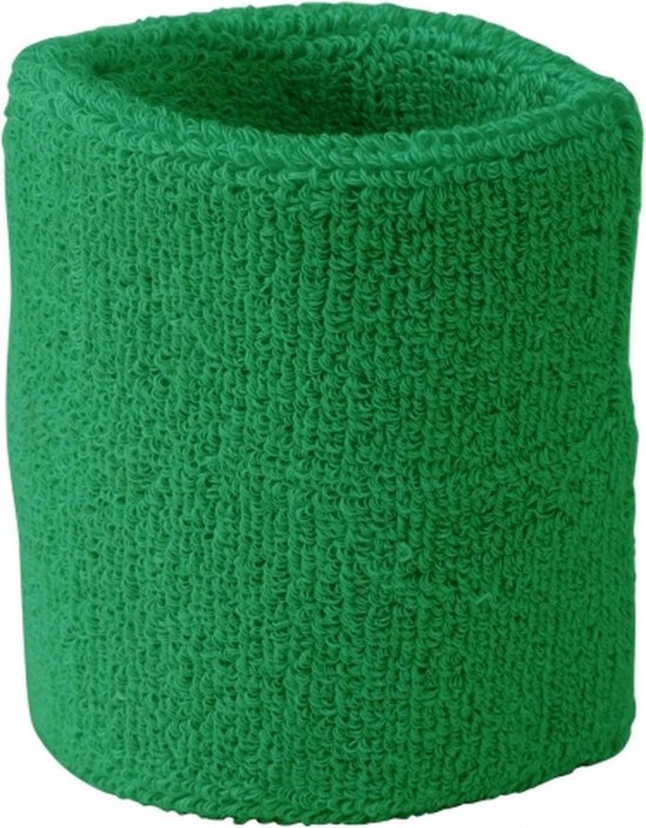 Wristband Set | Sweatband | Sweatbands | Wrist | Sports Bands | 2 Piece | Green — image 3