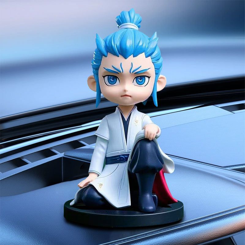 Wanfei Ao Bing Bobblehead Resin Car Dash Decoration Donghai ao bing [sitting style]