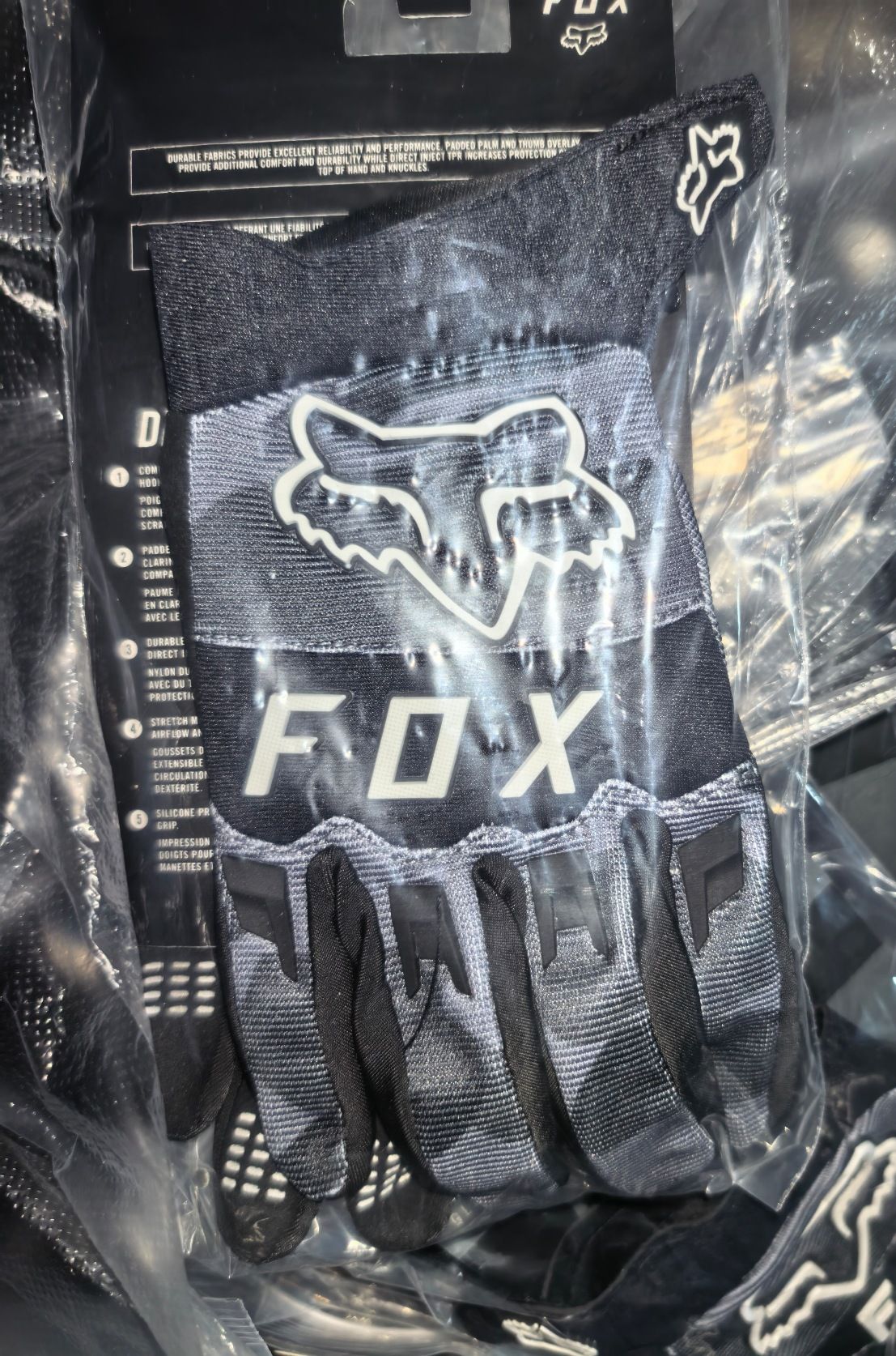 Motorcycle Gloves Nylon MTB Full Finger XL