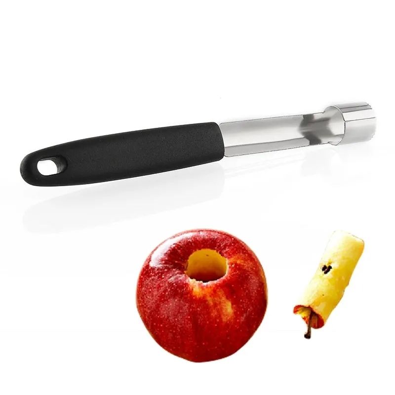 Stainless Steel Apple Corer, Silver - Easy and Efficient Core Removal โ image 2