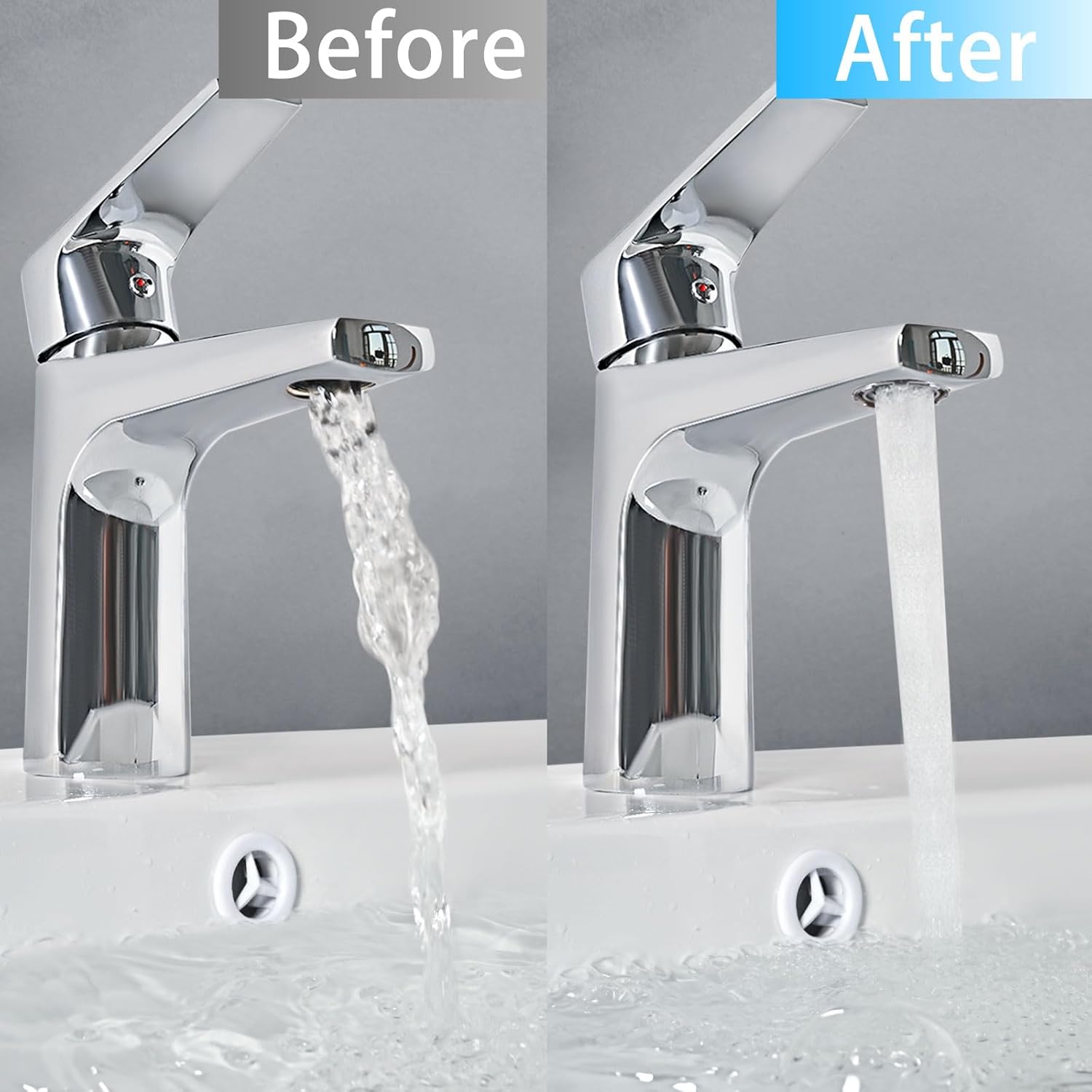 12 PCS Faucet Aerator Set, M16.5, M18.5, M21.5, M24, Kitchen & Bathroom Sink Aerator Replacement with Key Removal Wrench Tool — image 5