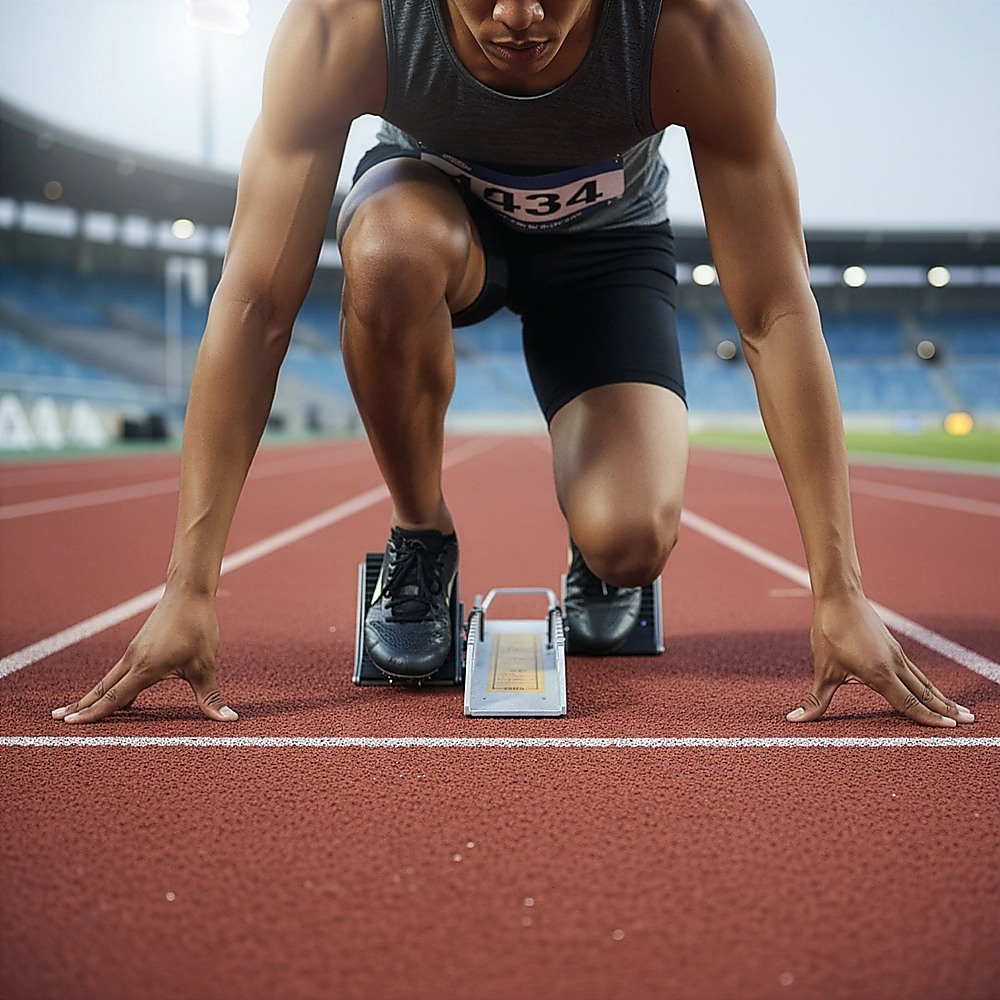 Athletics Starting Block for Sprint Training – Adjustable Track Running Equipment — image 5
