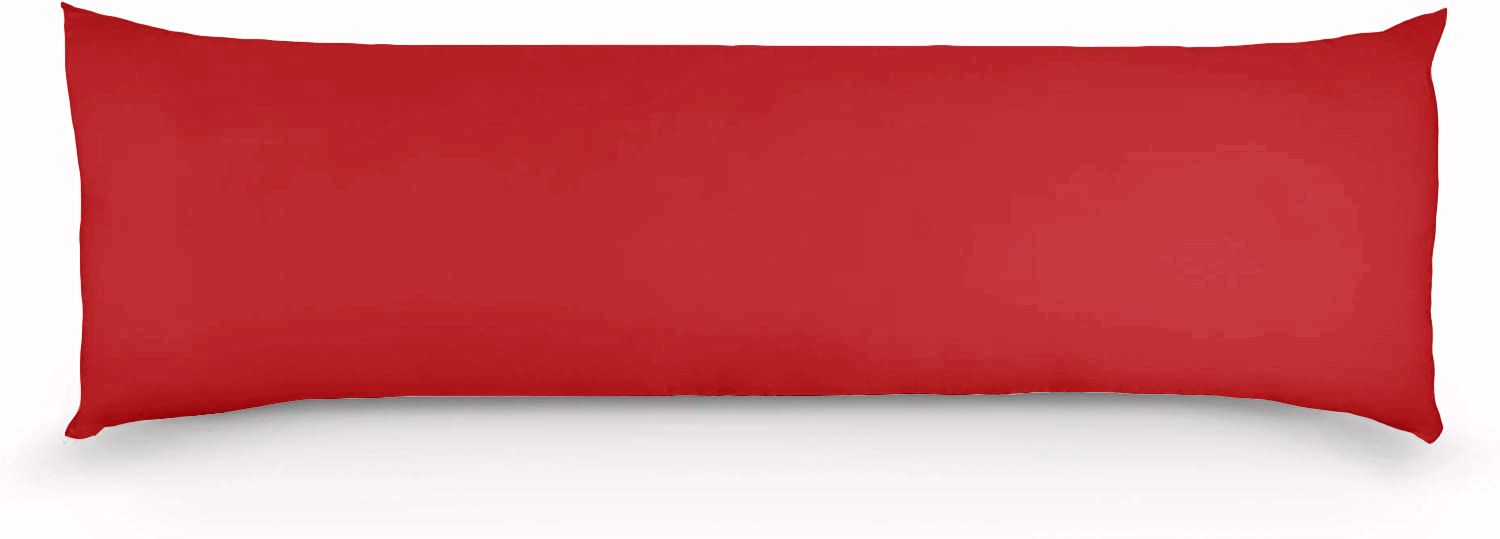 1000TC Premium Ultra Soft Body Pillowcase - Red — image 2