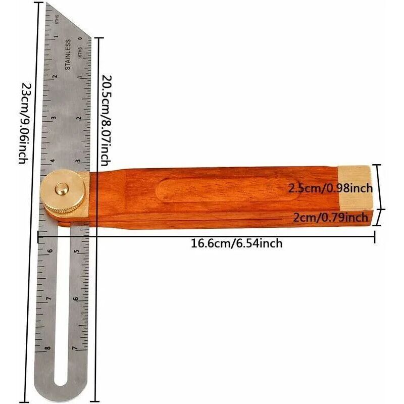 T-Schmiege Carpenter Stop Angle — image 2