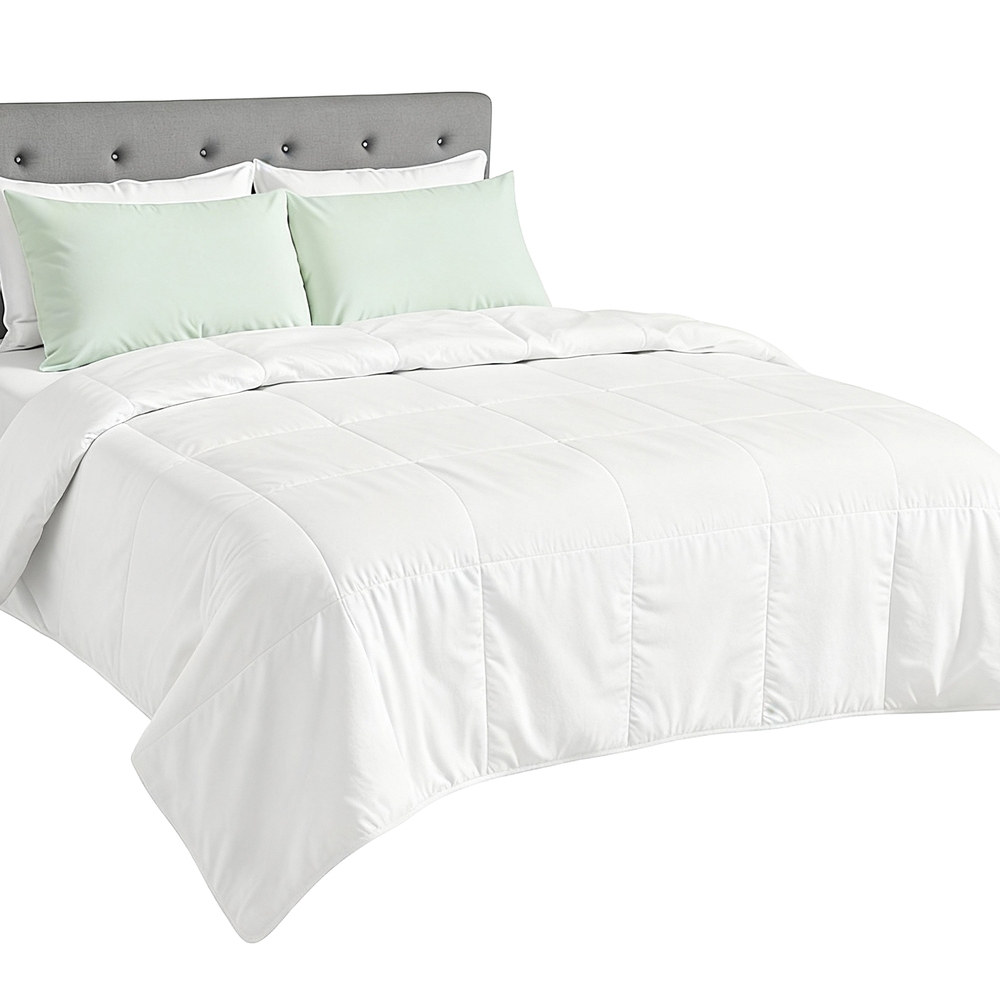 Giselle Bedding 200GSM Bamboo Quilt Summer Quilts All Season Doona Duvet Lightweight Double โ image 2