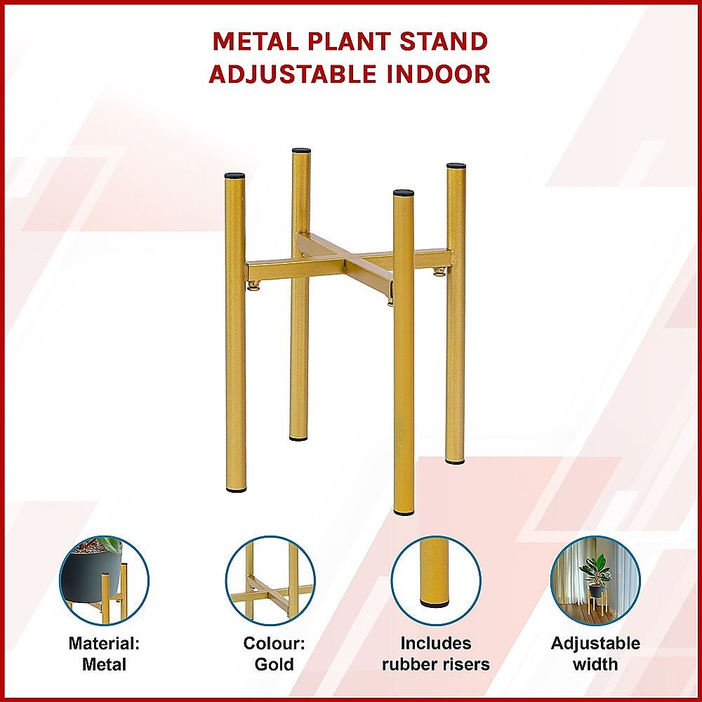 Metal Plant Stand Adjustable Indoor — image 5