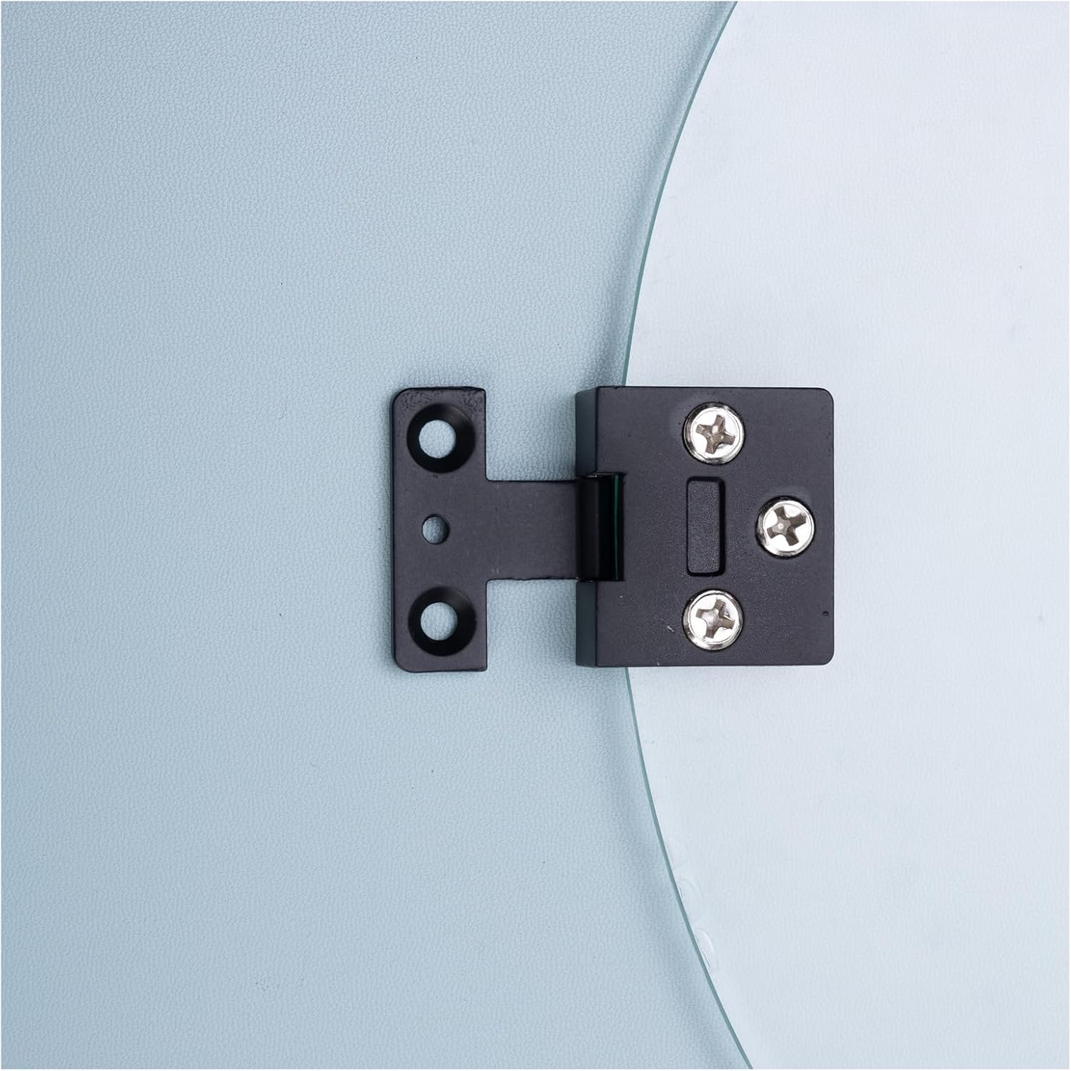2 Pcs Black Zinc Alloy 90 Degree Frame Glass Cabinet Door Hinges, Wine Glass Frameless Door Hinge, Hinge Clamp, Tempered Glasses Hinges โ image 4