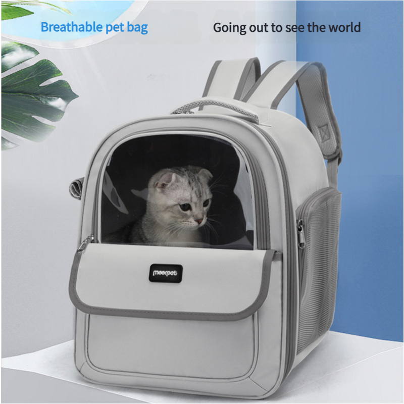 Coffee Pet Carrier Backpack - Space Capsule Design for Cats & Small Dogs โ image 2
