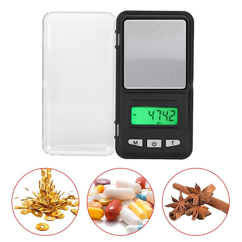 Weigh Gram Scale, 200g / 0.01g LCD Digital Pocket Scale, Food Scale, Digital Grams Scale, Balance Weighing Fruits Small Food โ image 4
