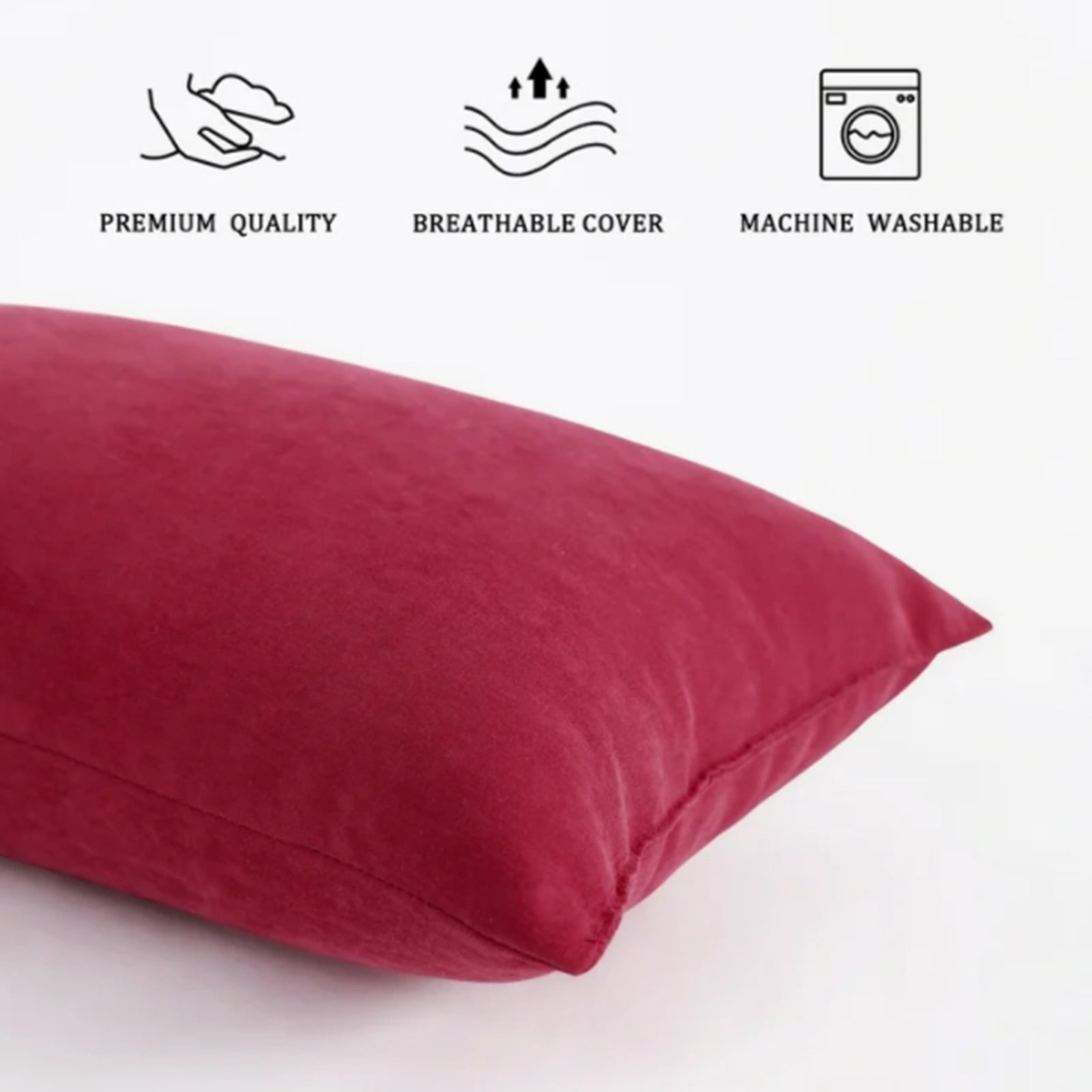 2 Pack Microfiber Pillow,Tiny Pillows,11"x7" Microfiber Mini Pillows for Travel,Pets,Soft and Machine Washable Small Pillows for Neck,Wrist, and Knee — image 5