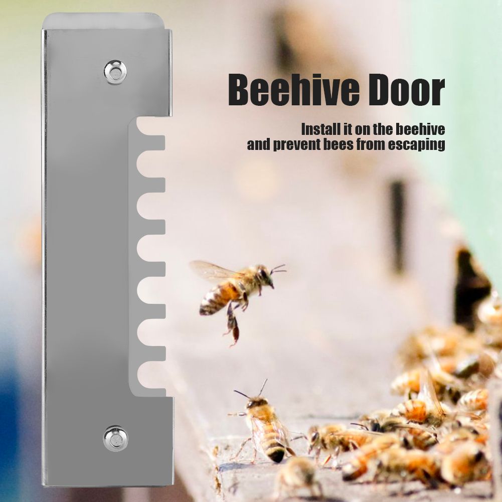 5pcs Bee Hive Entrance Gate Anti Scape Door Beekeeping Tool Equipment — image 2