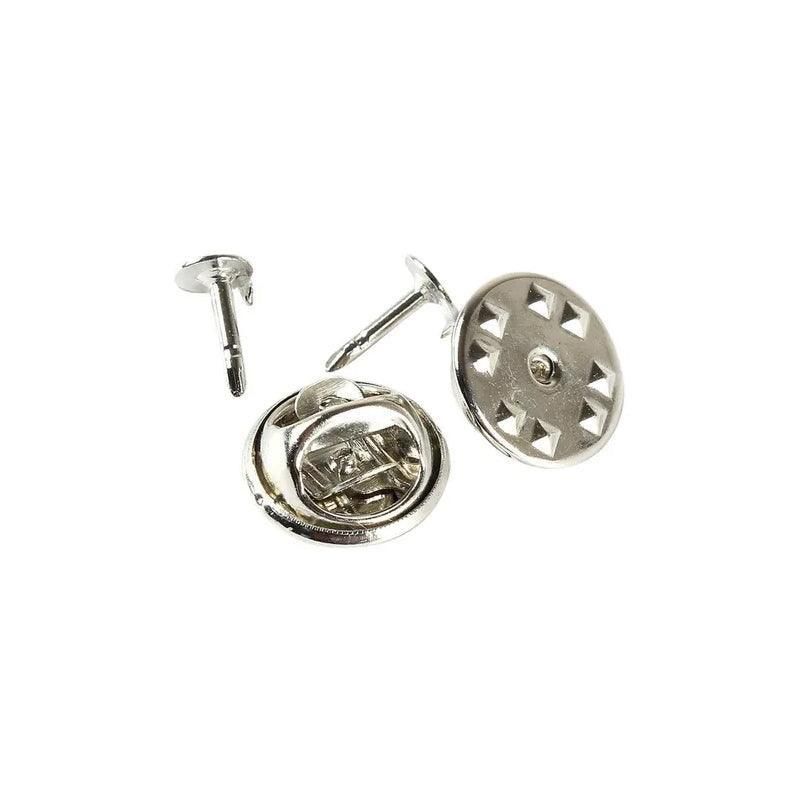 50 Sets Butterfly Clutch Tie Tacks Pin Back Replacement With Blank Cuff Pins - Gold โ image 5