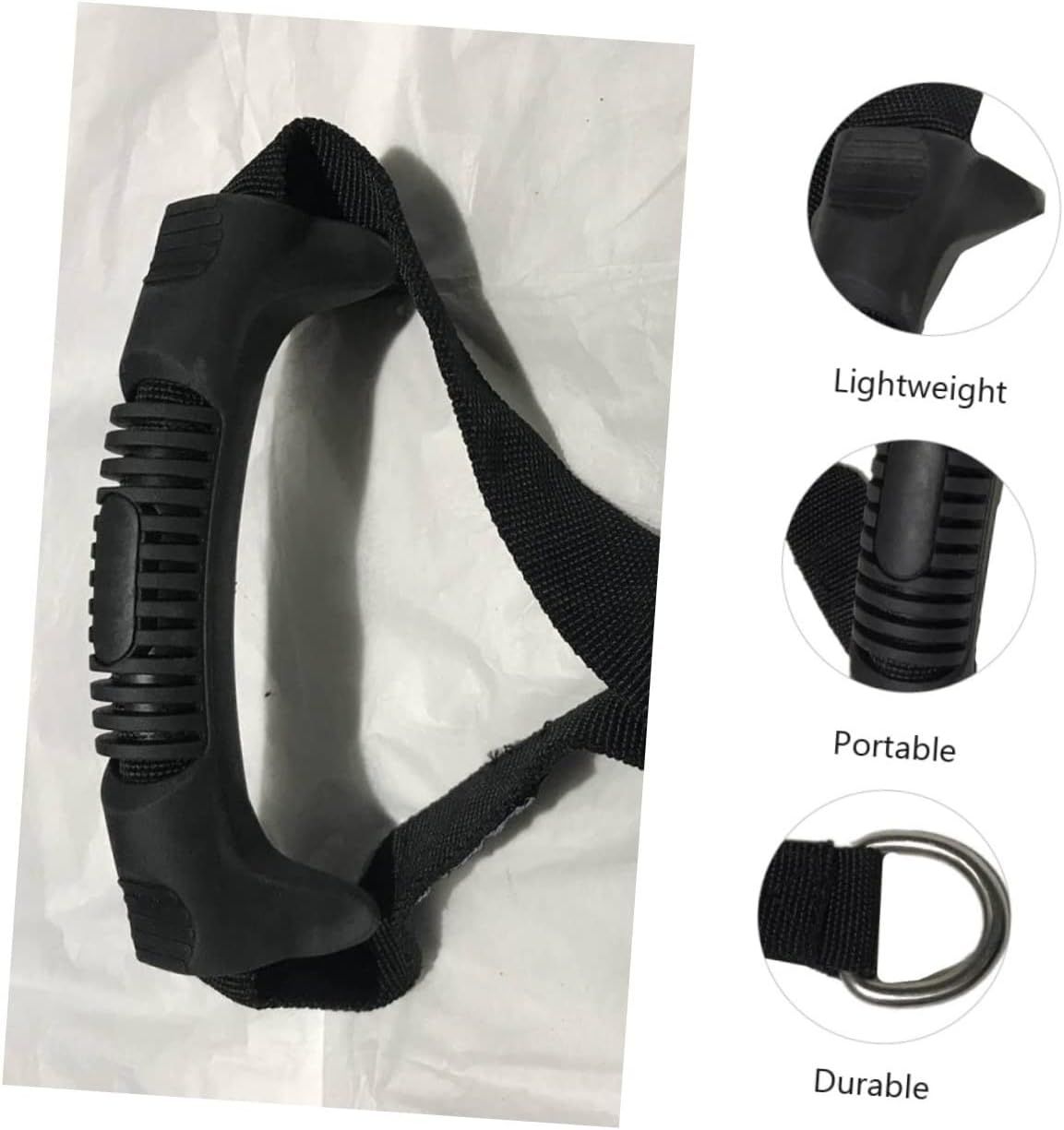 2pcs Fitness Handle Single- Grip Handle Tricep Strap Push Down Sports Handle Resistance Band Handle Grips Strength Training Handle — image 3