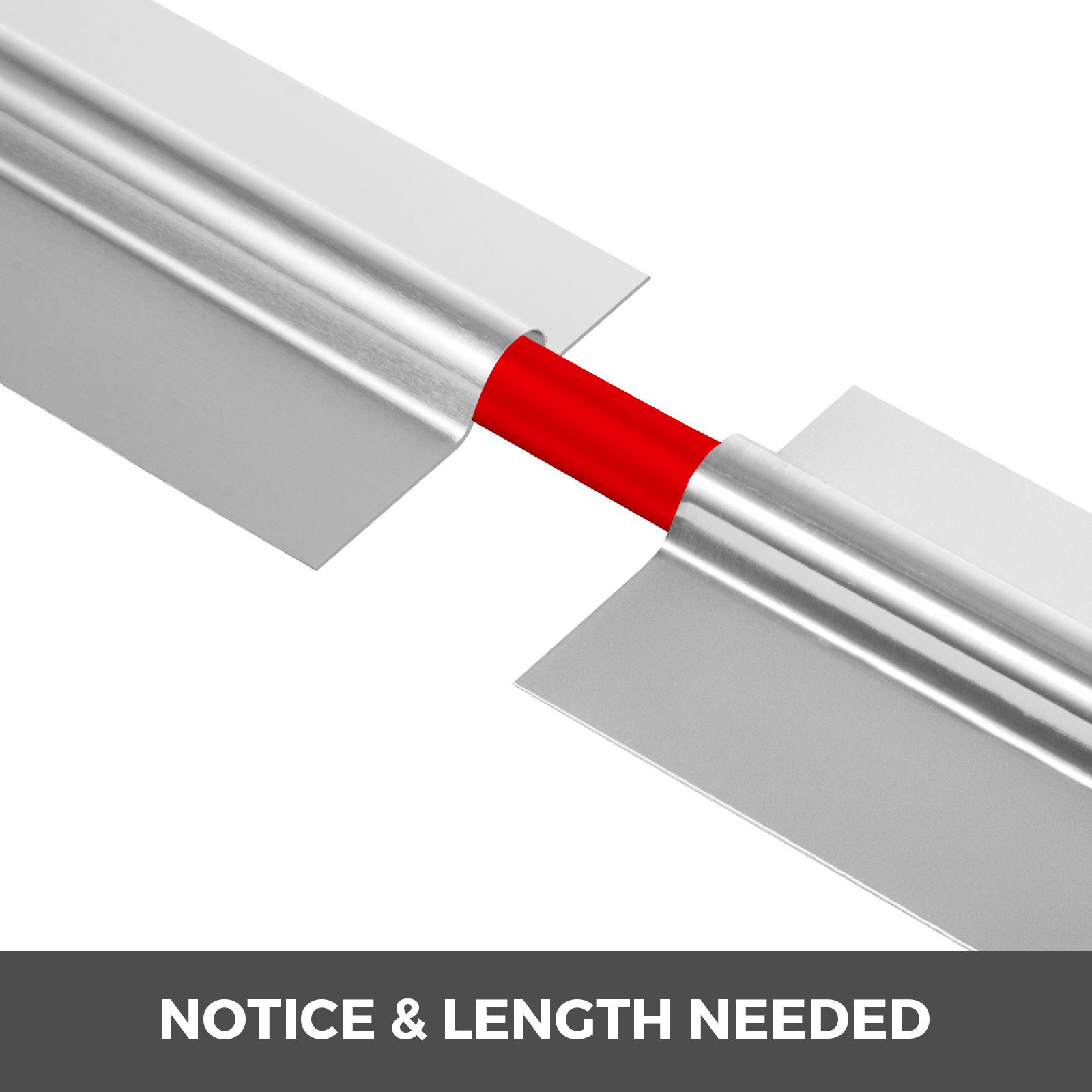 PEX Heat Transfer Plates, 200 pcs Box Radiant Heat Transfer Plates, 2ft Aluminum PEX Heat Transfer Plates, 1.27 cm Heat Transfer Plates Designed for PEX Tubing — image 6