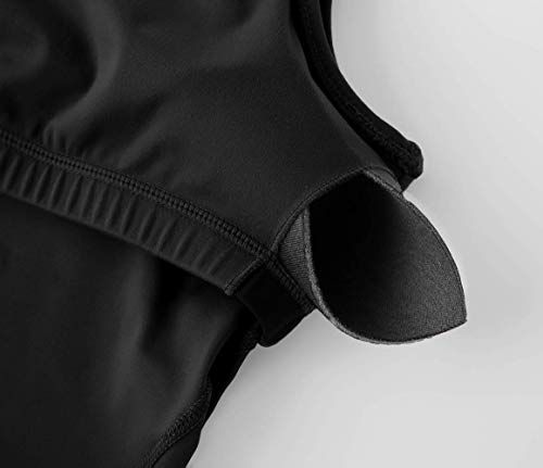 Low-Impact Active Crop Tank for Yoga, Gym, Workout, and Daily Fitness Activities, M (Black) — image 2