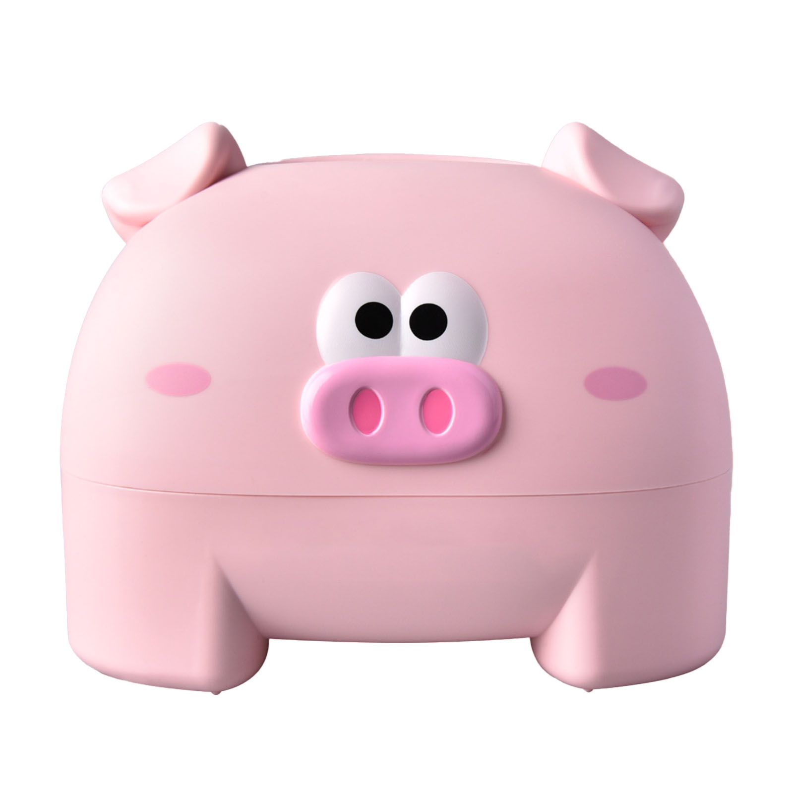 Cute Tissue Storage Box Pig Shaped Decorative Towel Napkin Container Case For Tabletop Pink โ image 2