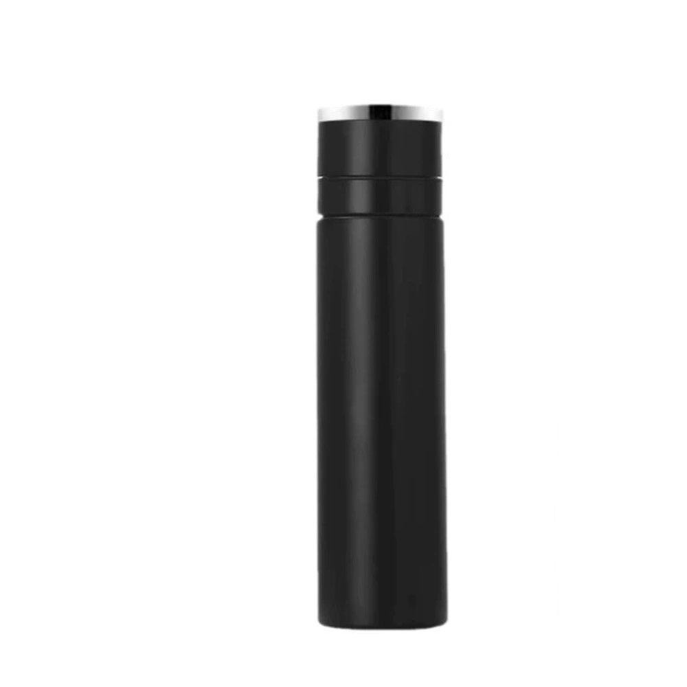 Smart water bottle made of stainless steel, travel mug with intelligent LCD touch screen, insulated or refrigerated, portable travel tea and coffee thermos for
