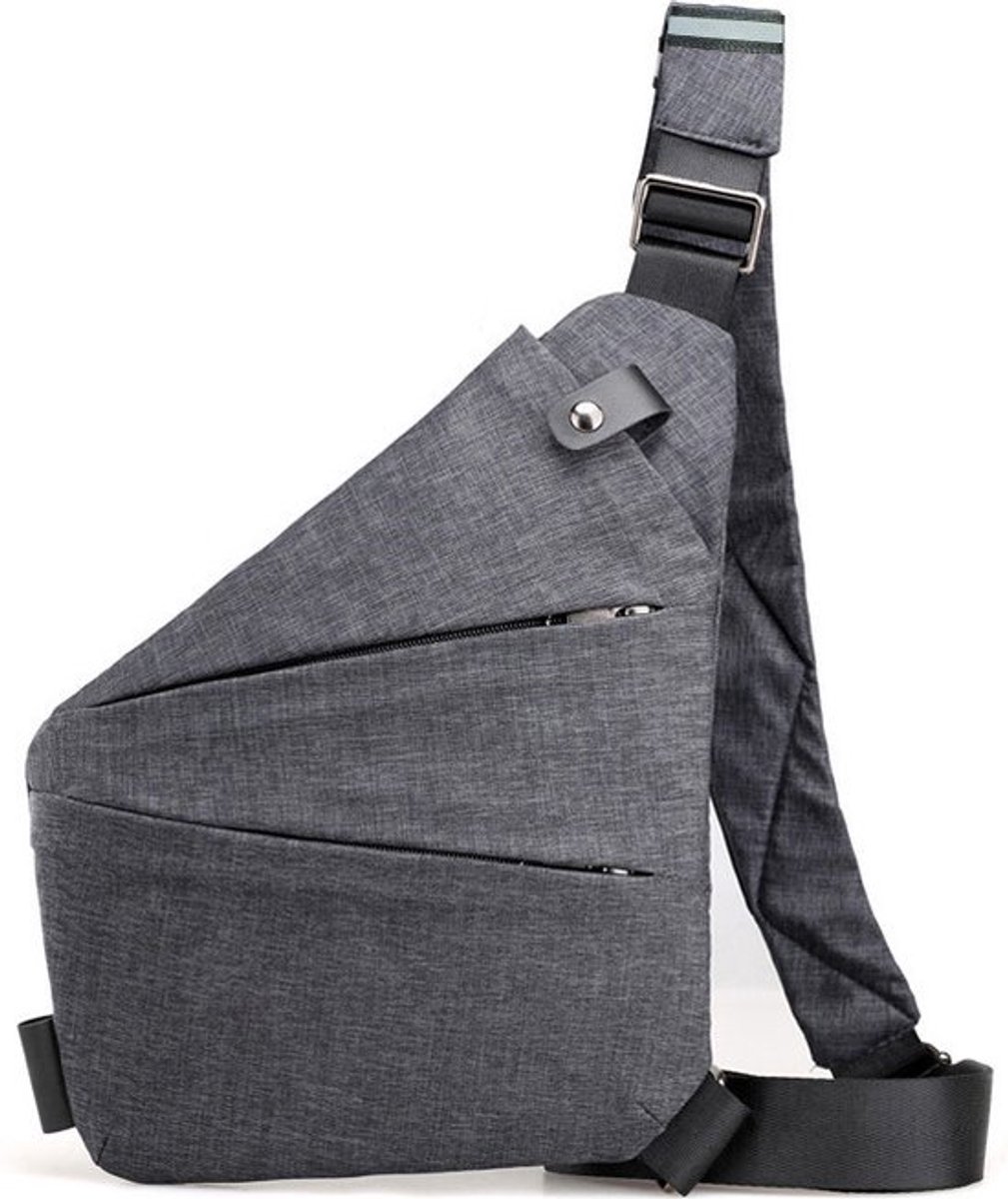 Anti-theft travel bag, small messenger bag, shoulder bag, lightweight backpack, casual chest bag with single strap for travel, sports, walking