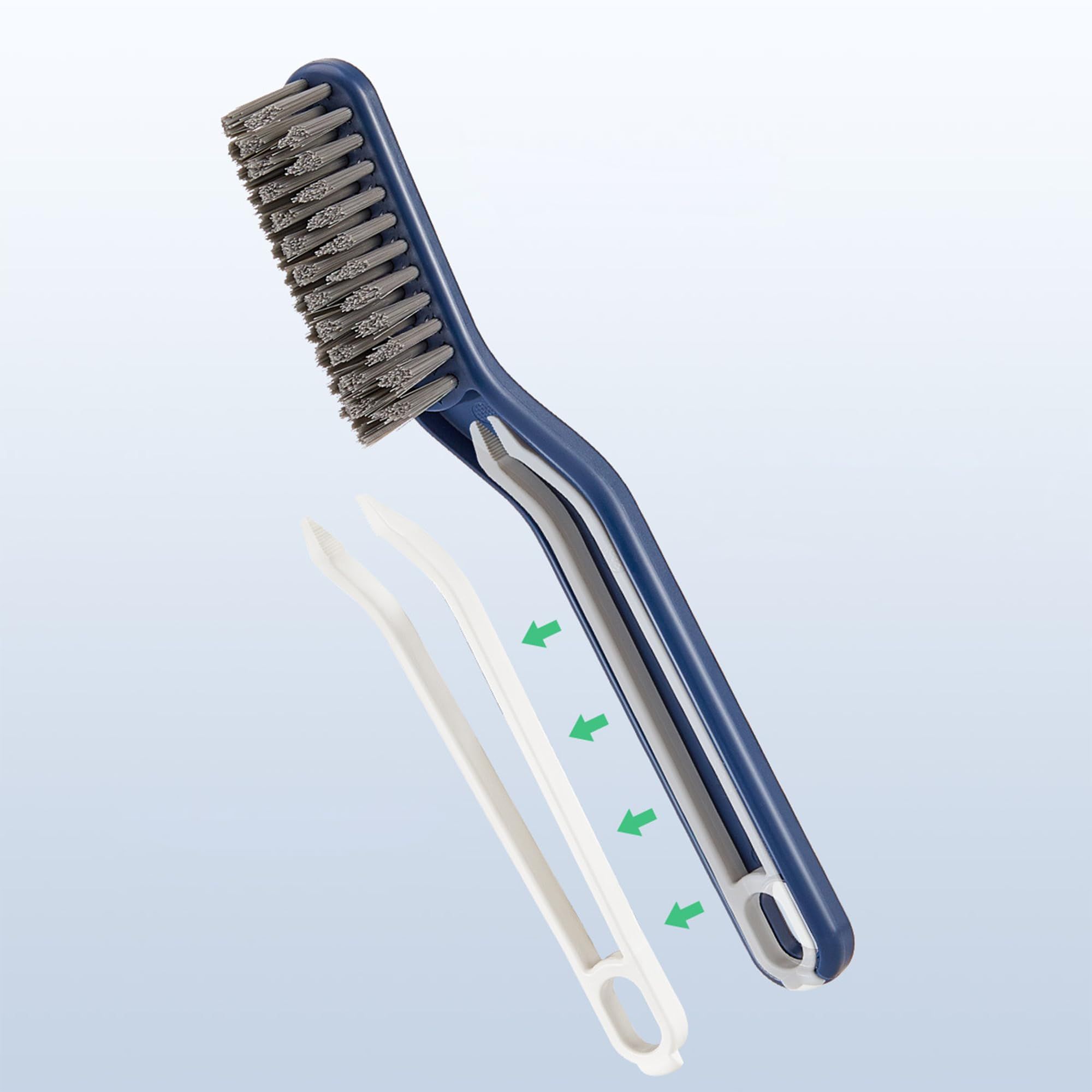 Cleaner Scrub Brush, Stiff Angled Bristles Gap Cleaning Brush, Grout Cleaner Brush for Showers, Bathtubs â image 2