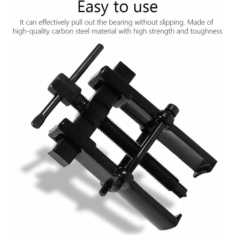 Carbon Steel Two Jaw Adjustable Bearing Puller - Straight Puller For Pump And Pulley — image 4