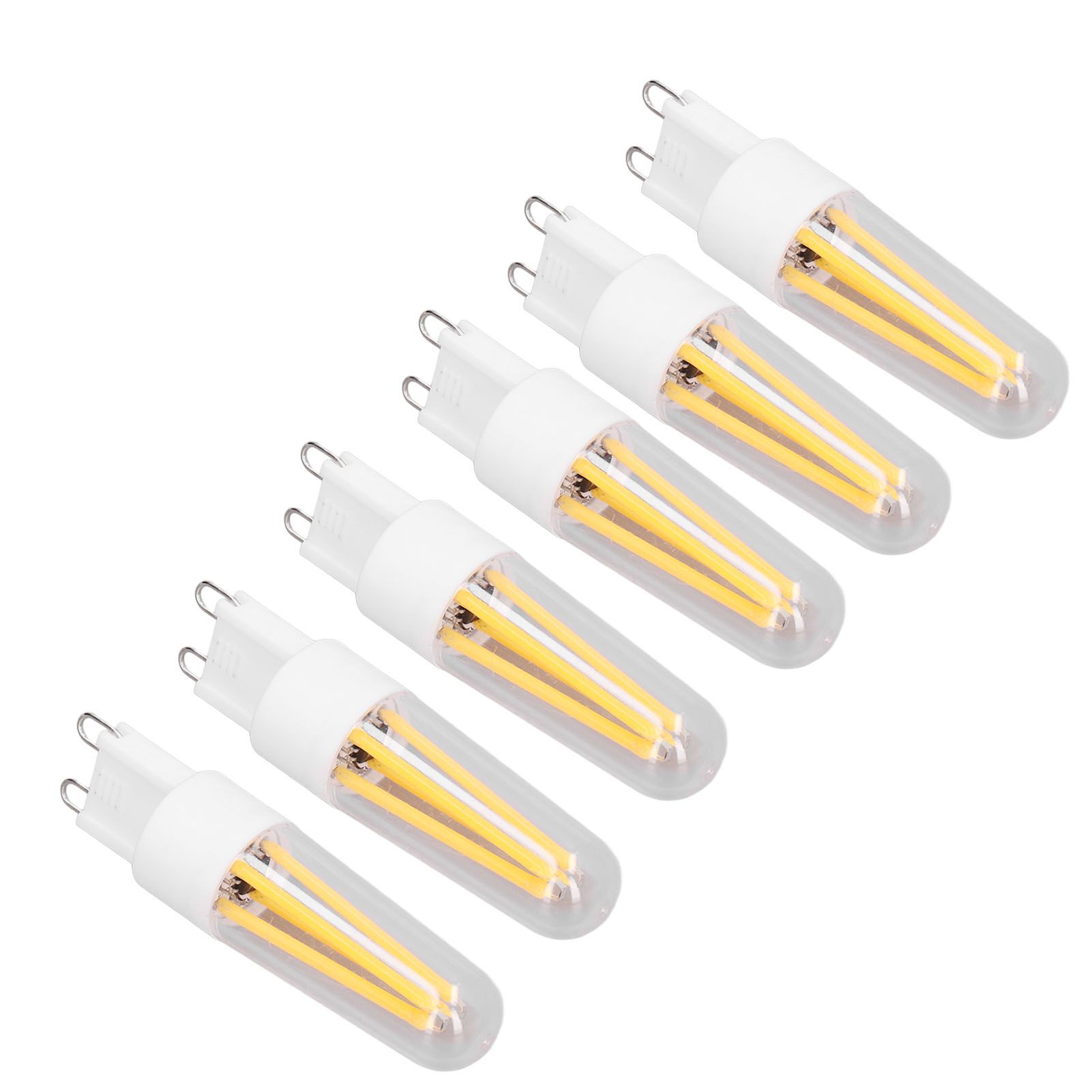10Pcs G9 LED Bulb 3W 200LM Long Filament Bulbs for Chandelier Ceiling Lamp Table Lamp Warm White 220V โ image 6
