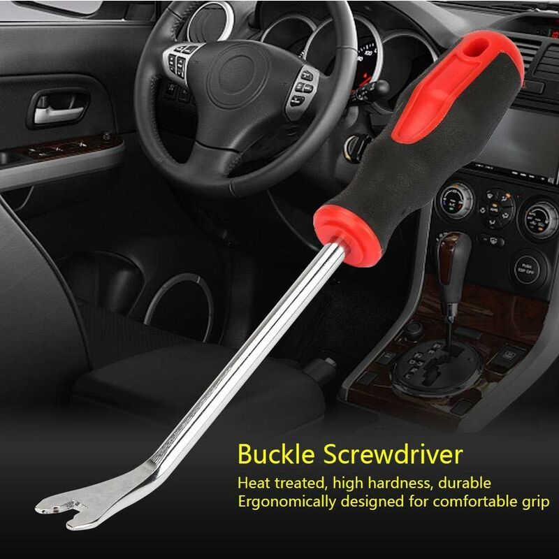 Buckle Screwdriver Removal Pliers Chrome Vanadium Alloy Steel Crowbar Repair Tool โ image 4
