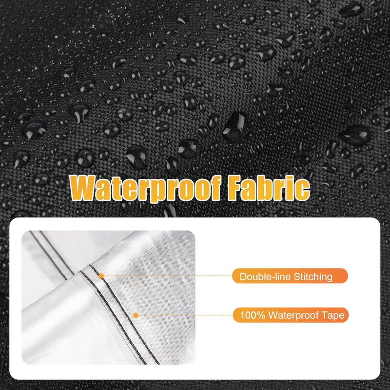420D Oxford Waterproof Pizza Oven Cover with Carry Handles, Custom Fit for Aidpiza 12 Outdoor Pizza Oven — image 5