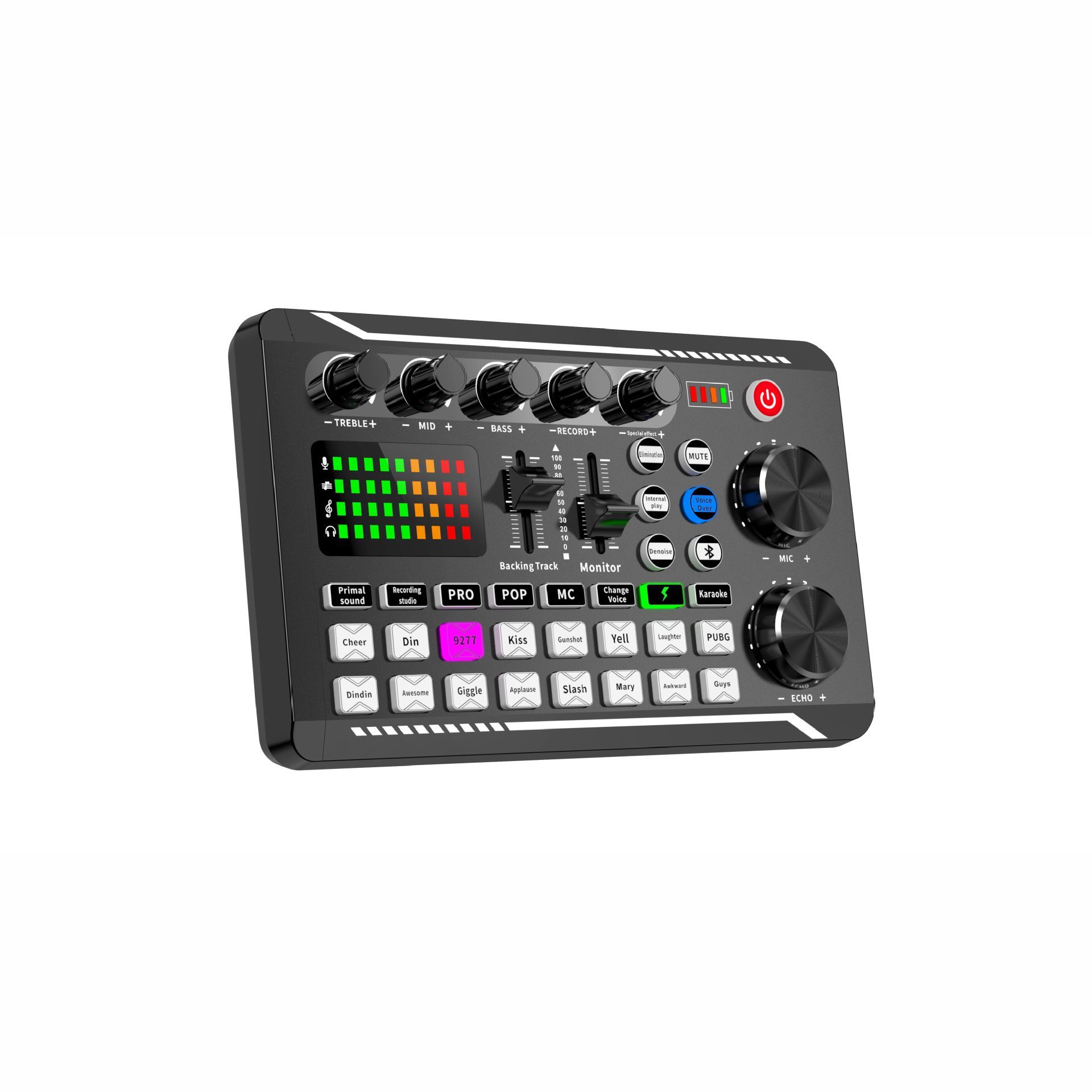 Bluetooth-Compatible Sound Card with Multiple Sound Effects — image 2