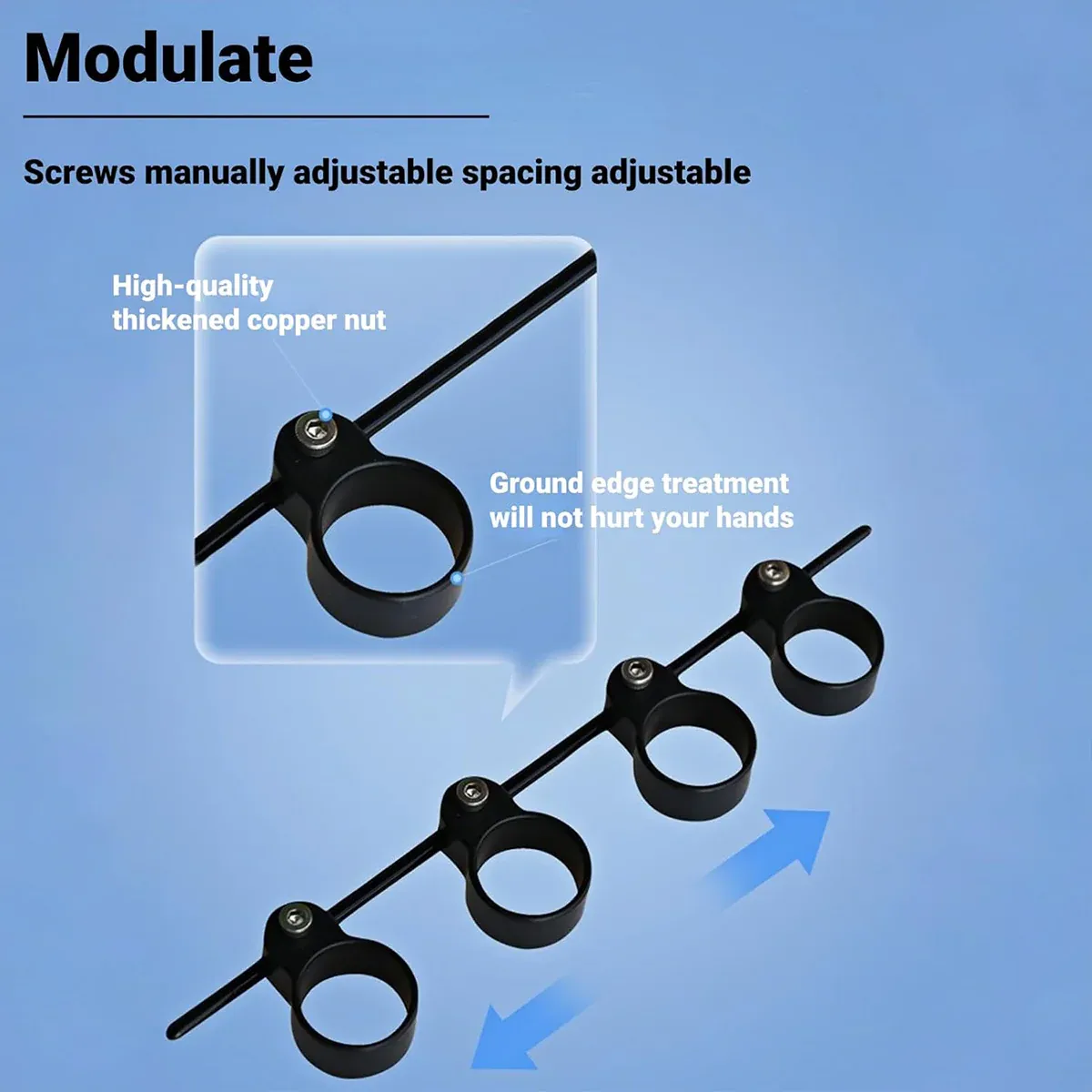 2 PCS Musical Instrument Finger Expander for Musical Instrument Training Use — image 6