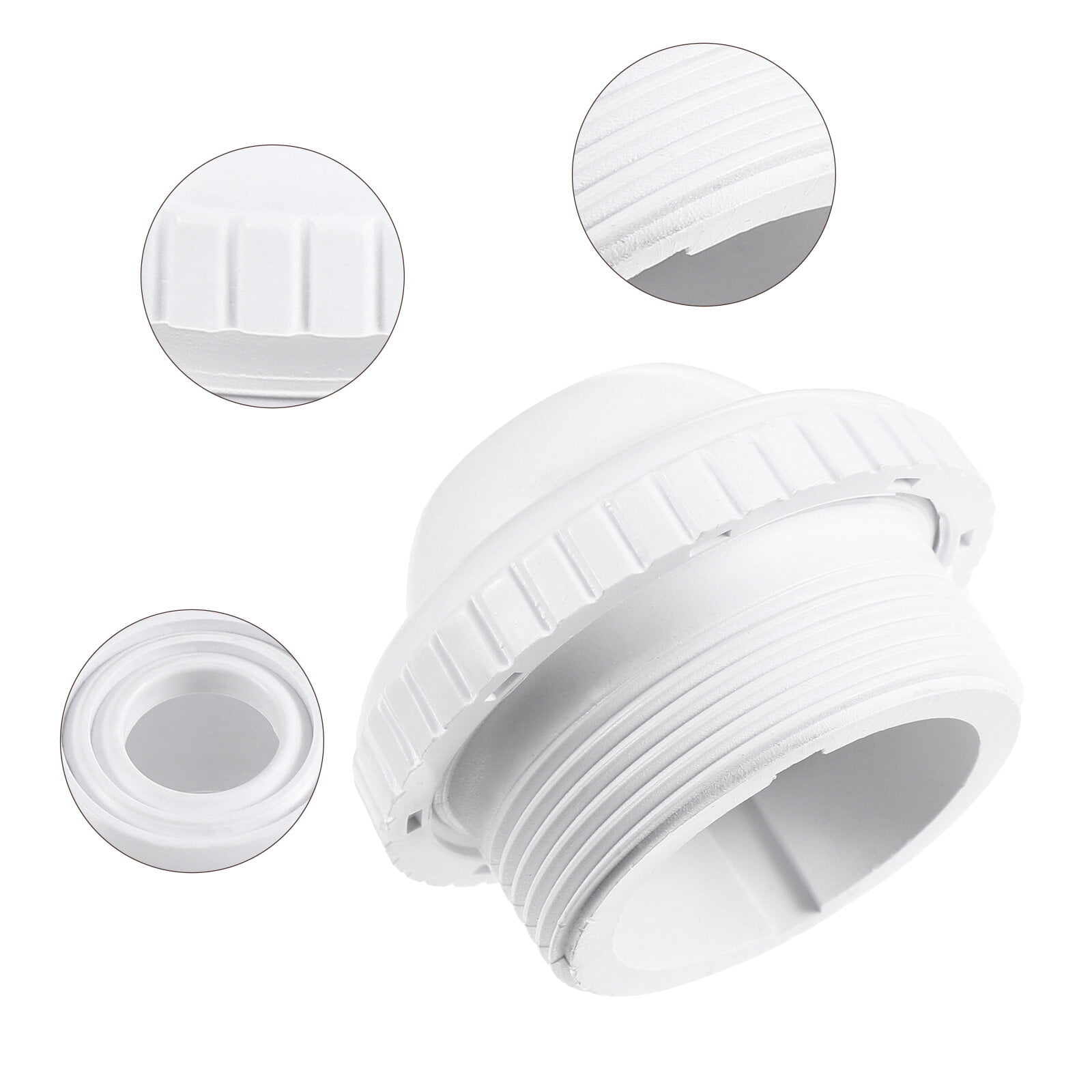 1Pack Nozzle for Pool Aerator and Spa Usage in White PVC 2.4x2.4x1.6in โ image 6