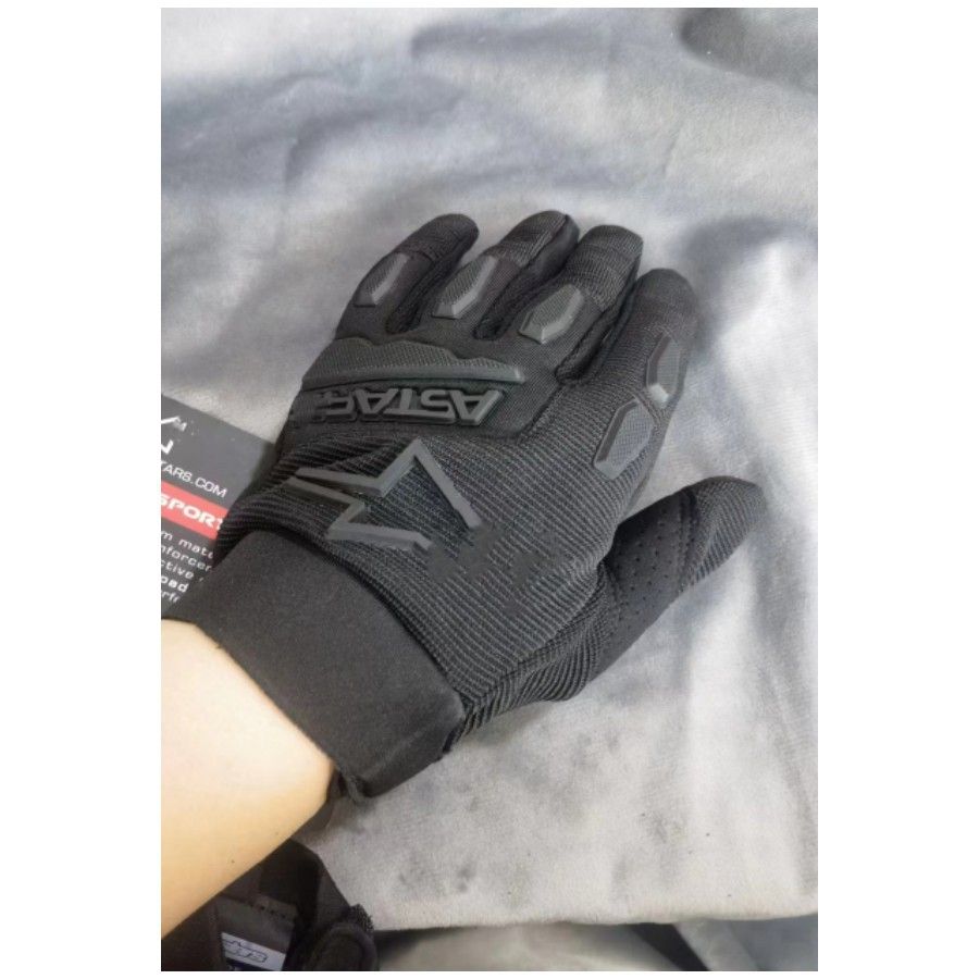 Lohas Fox Bicycle Gloves Nylon Long Finger 24a red โ image 4