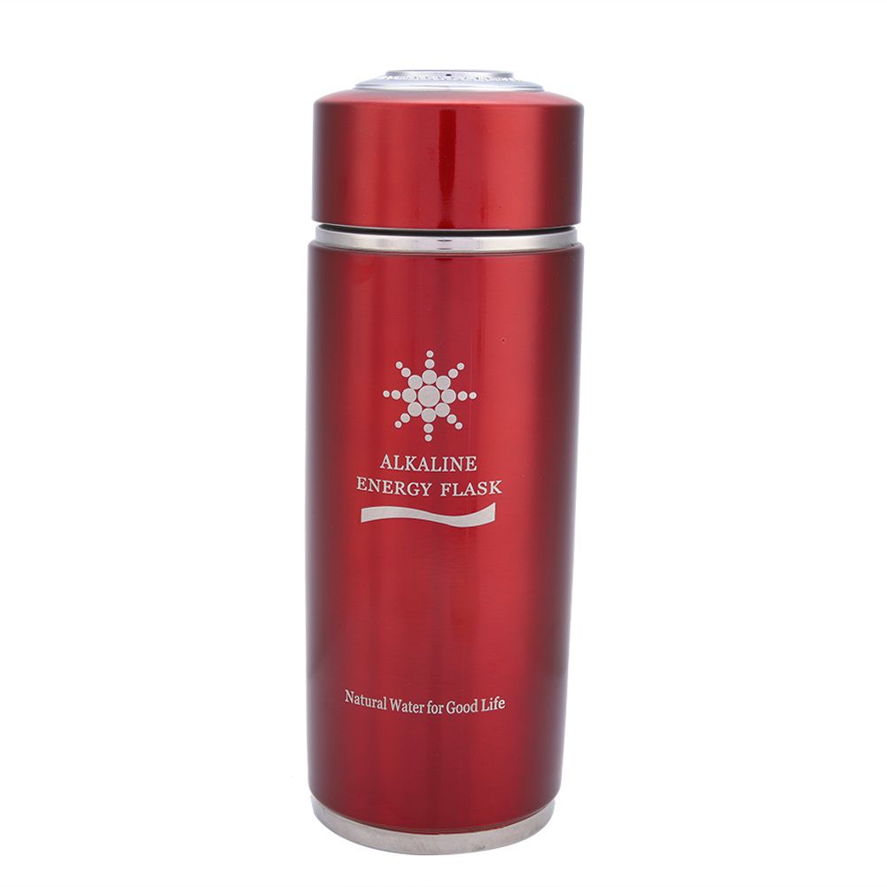 Stainless Alkaline Water Bottle Portable Nano Balance Bio Energy Lonizer Cup Flask(Red) — image 4