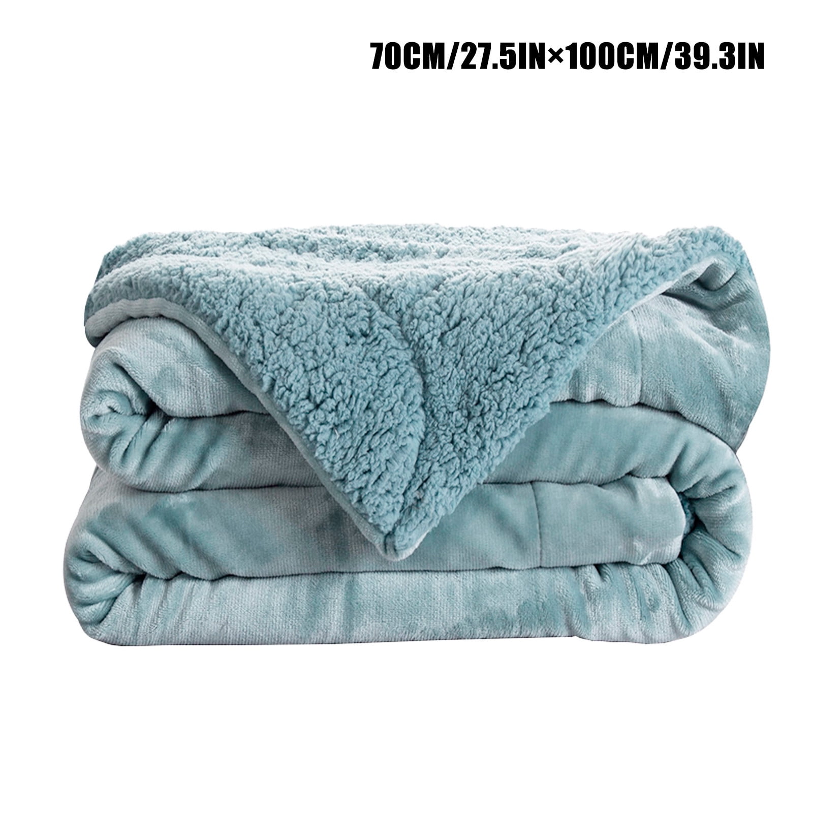 + 1X Blanket, End of Year Clearance: Womens Blankets and Throws, Eveluo Thickened Flannel Lamb Wool Composite Blanket Double Blanket Leisure Blanket Gift