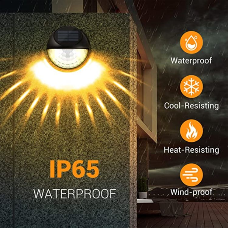 Solar Fence Lights Outdoor Deck Lights Solar Wall Lights Outdoor Waterproof Led Solar Stairway Lights Outdoor Yard Lights — image 3