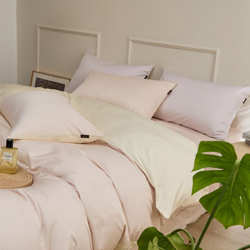 MSY 100 Count Pure Cotton Bedding Set 1.2m sheets set of three (quilt cover 150*200cm) — image 5