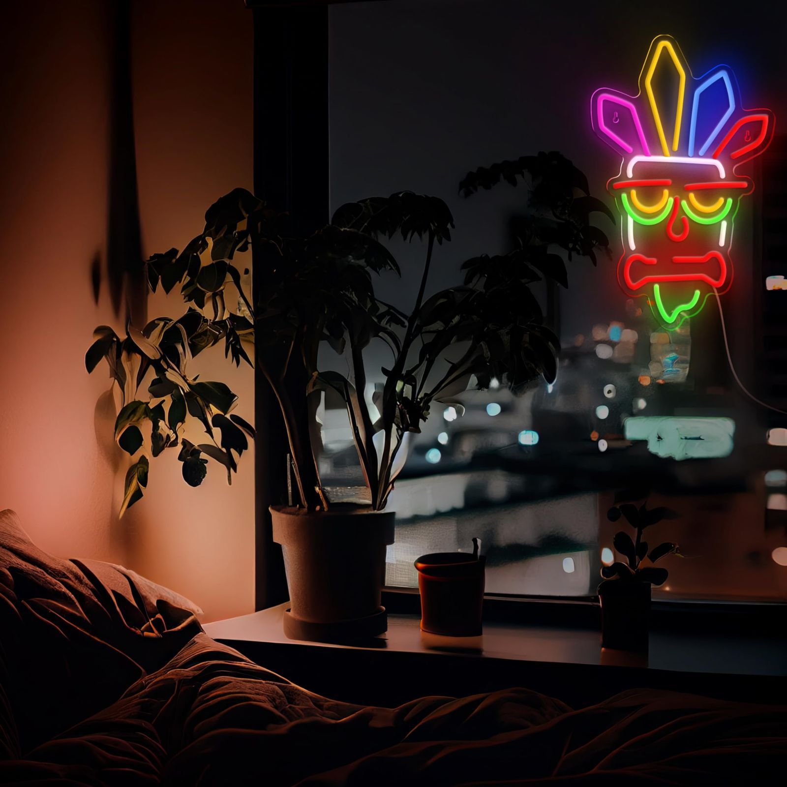 neon wall light — image 2