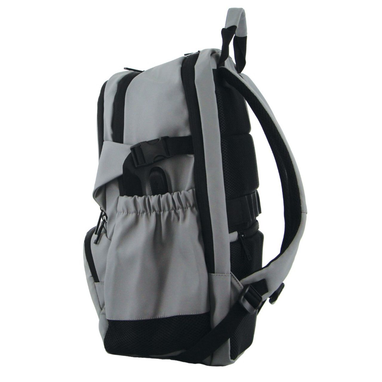 Pierre Cardin Backpack Bag Travel & Business w/ Laptop Computer Sleeve - Grey — image 3