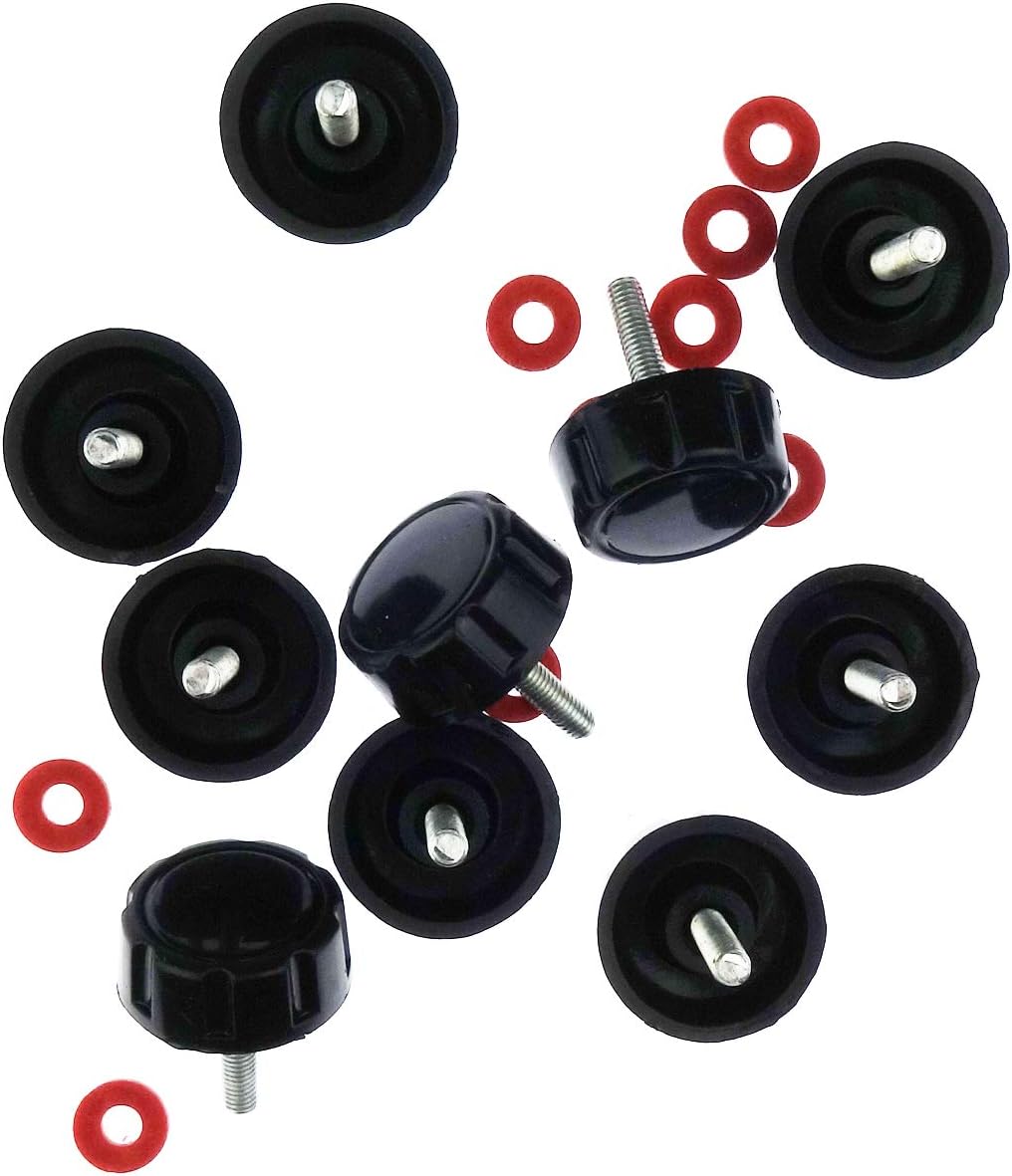 15 Pack Screws Nuts Caps for Fishing Spinning Reels Knob Power Handle Grip — image 5